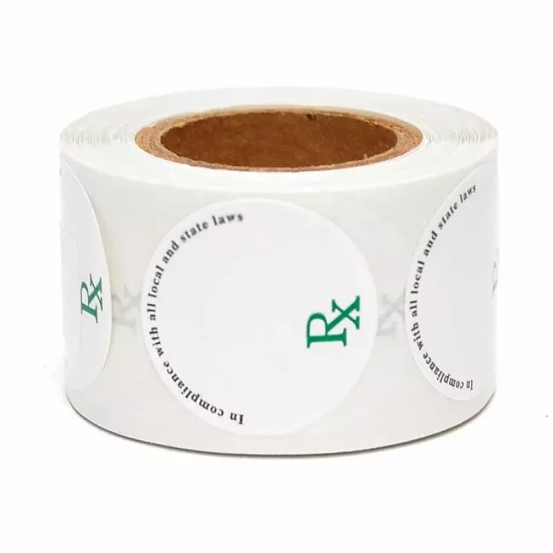1'' Round Concentrate Label - (1000 Count)