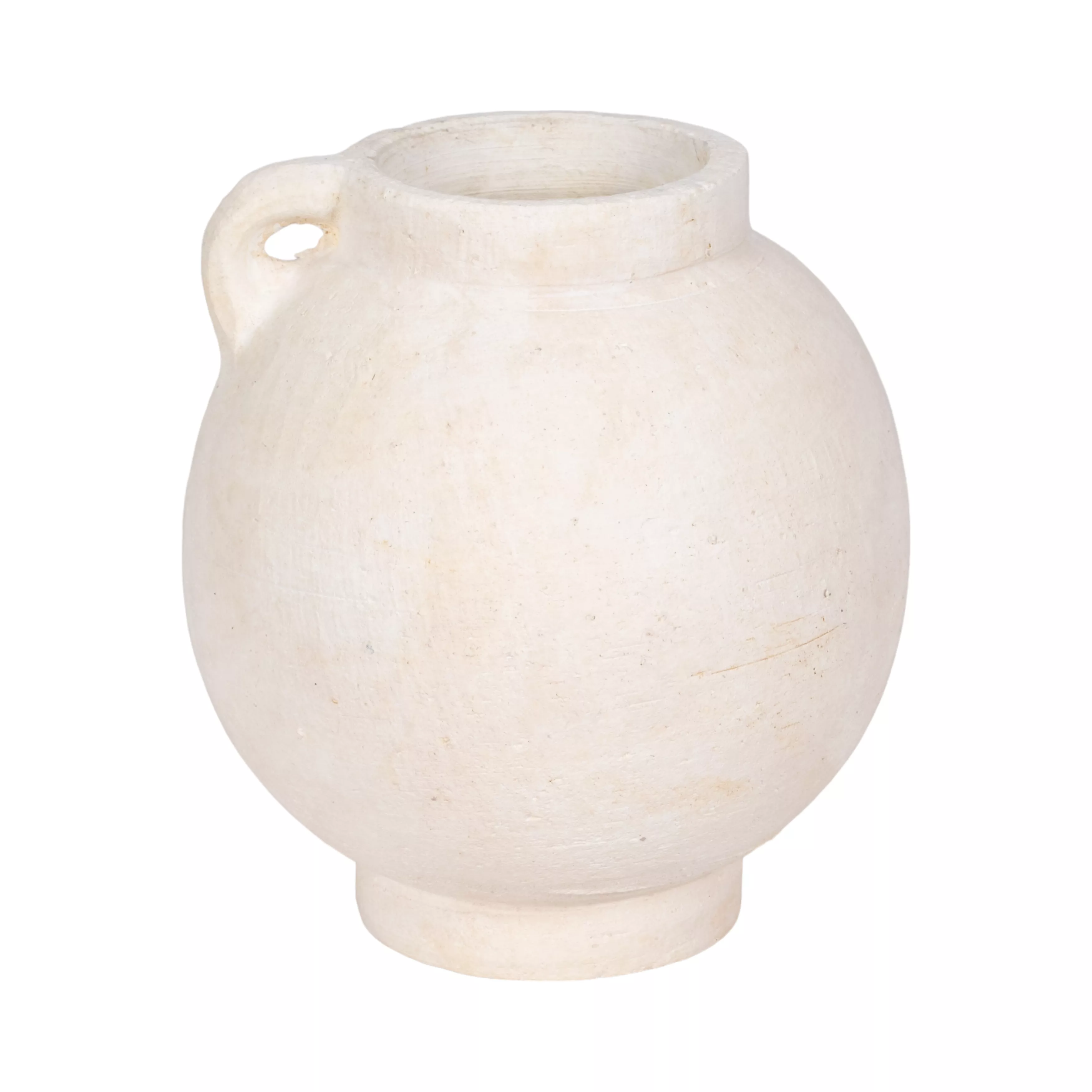 10" Bulbous Jug With Handle