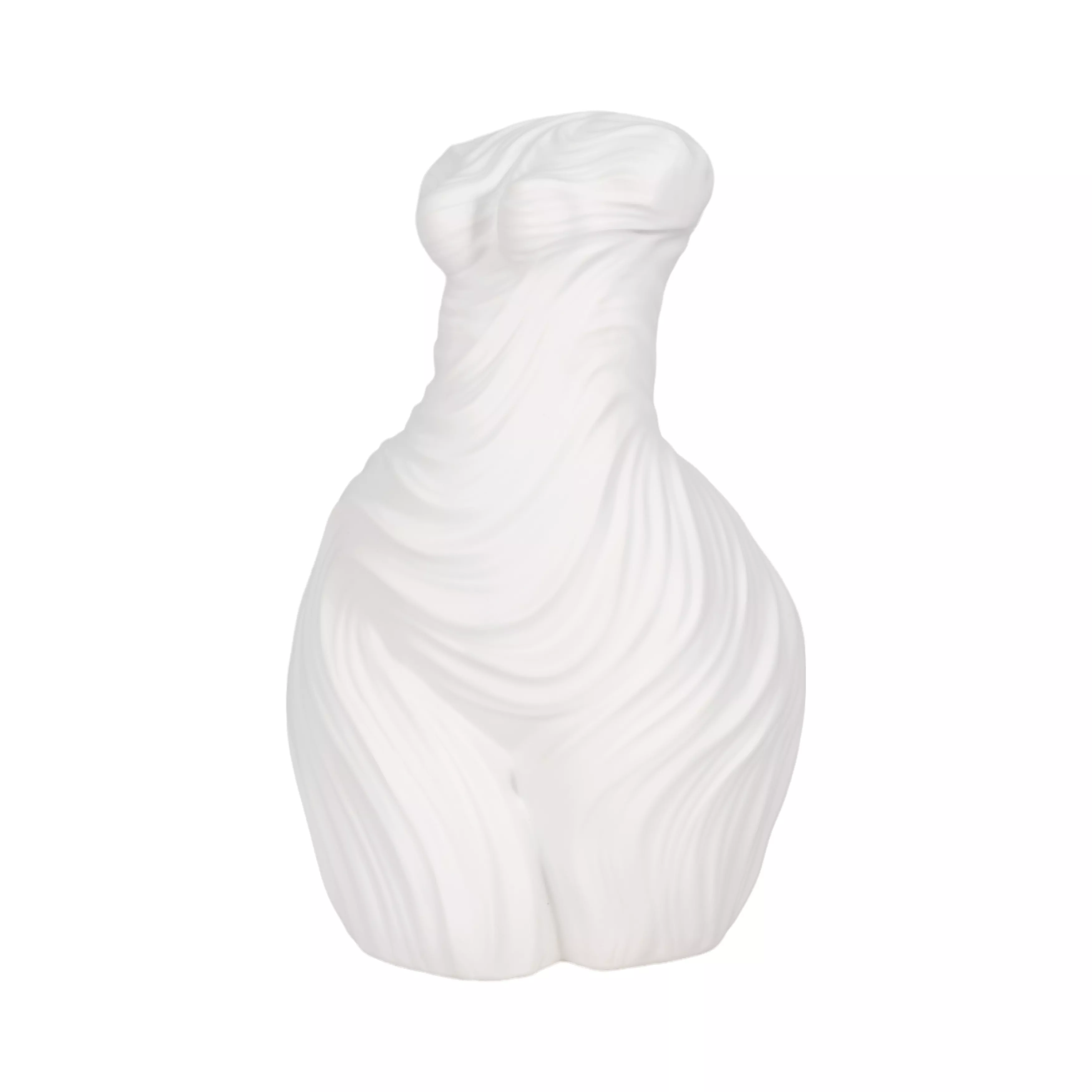 11" Curvy Ribbed Sculpture