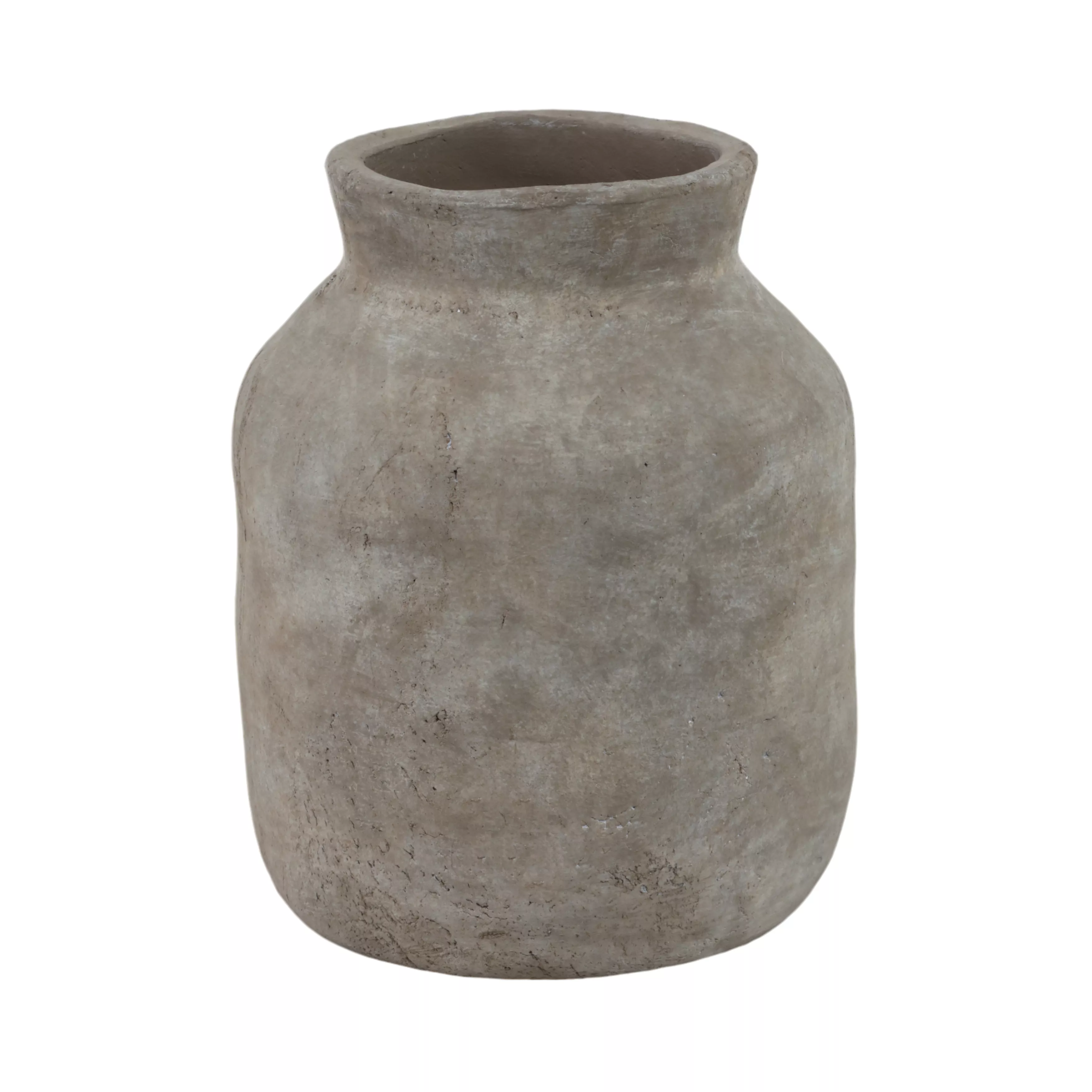 12x10" Milk Vase, Gray