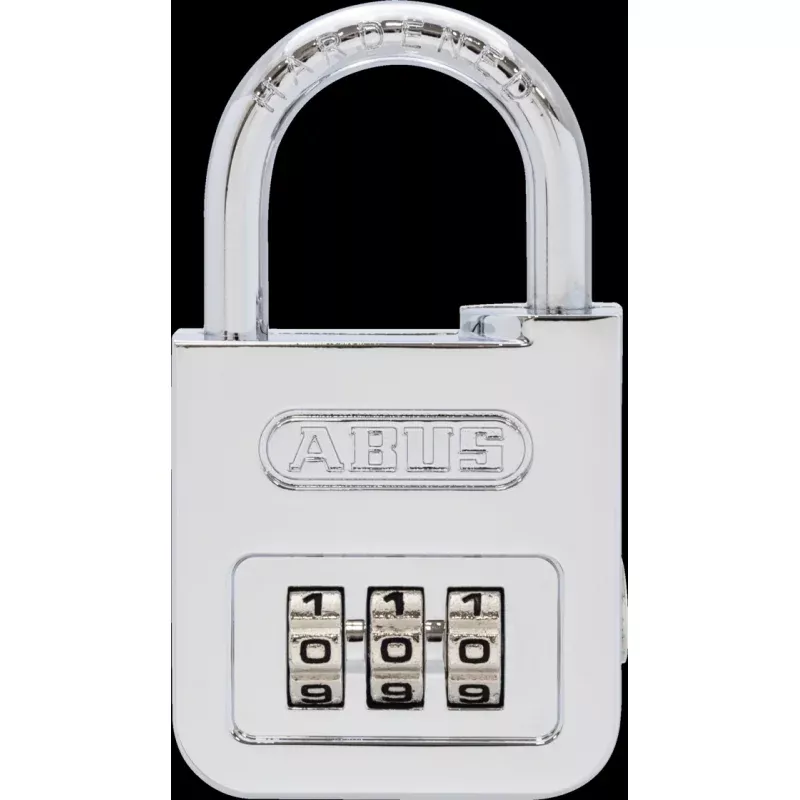 160 Series Stylish High-Gloss Chrome Combination Padlock