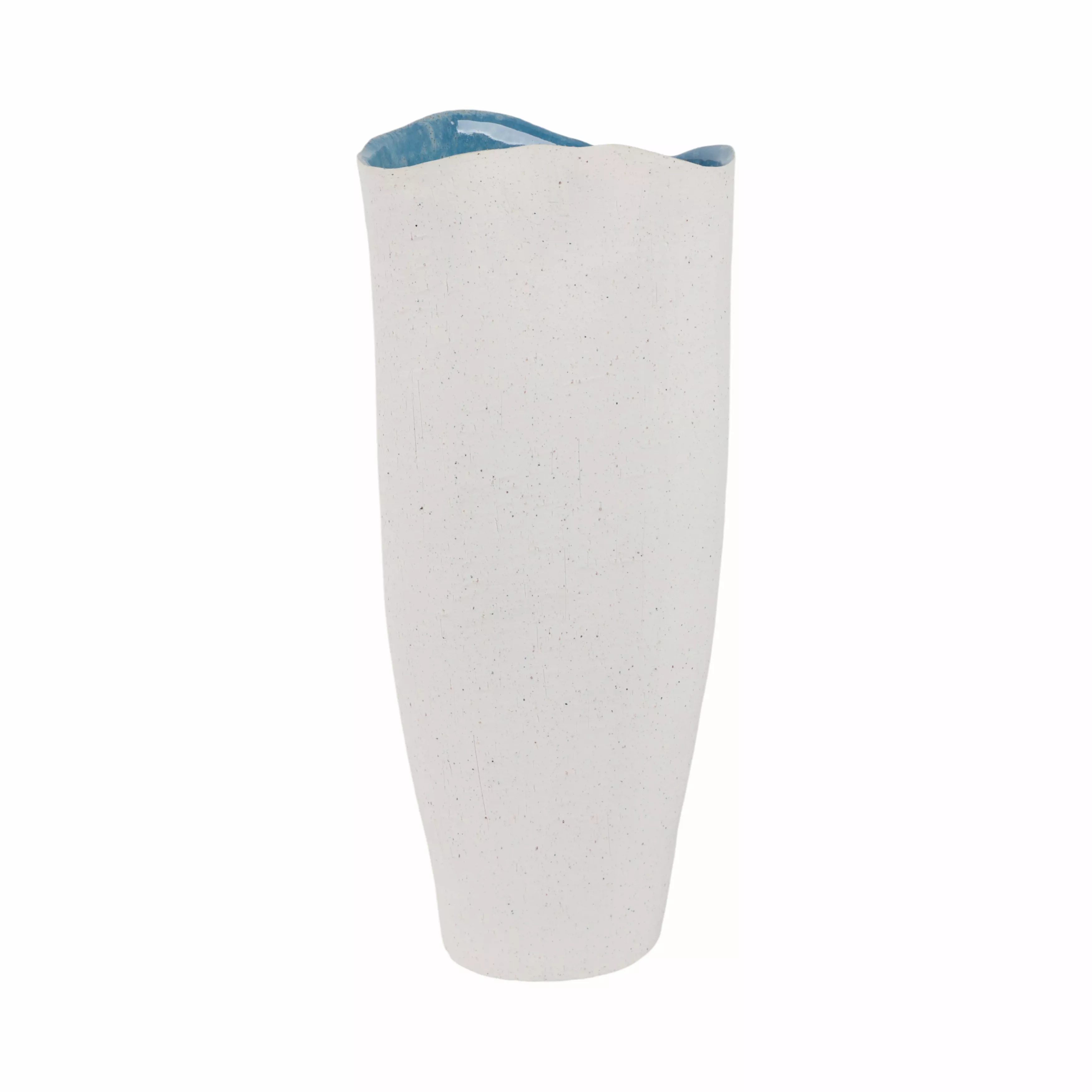 16x7" Textured Organic Vase
