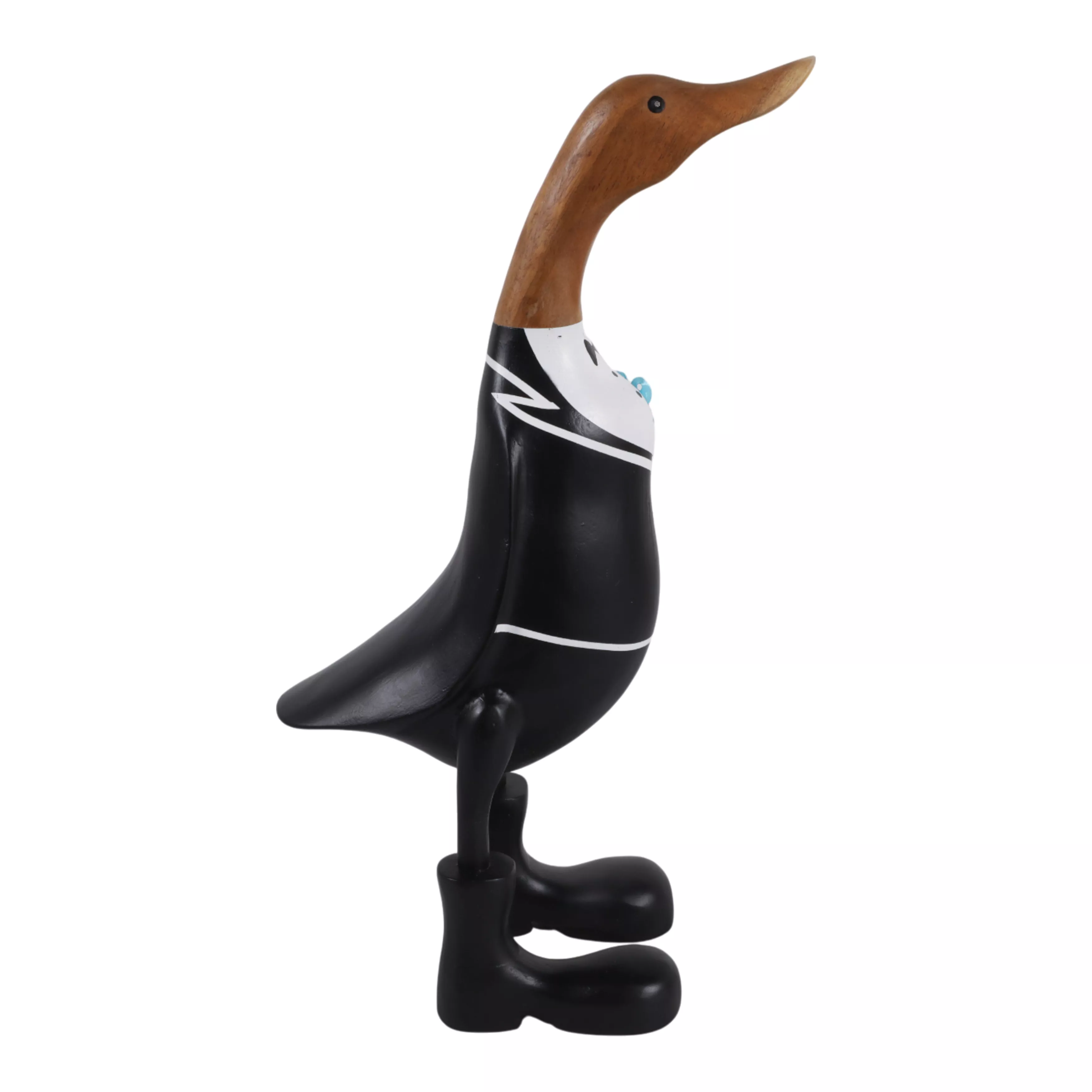 16x9" Groom Duck, Black/Brown