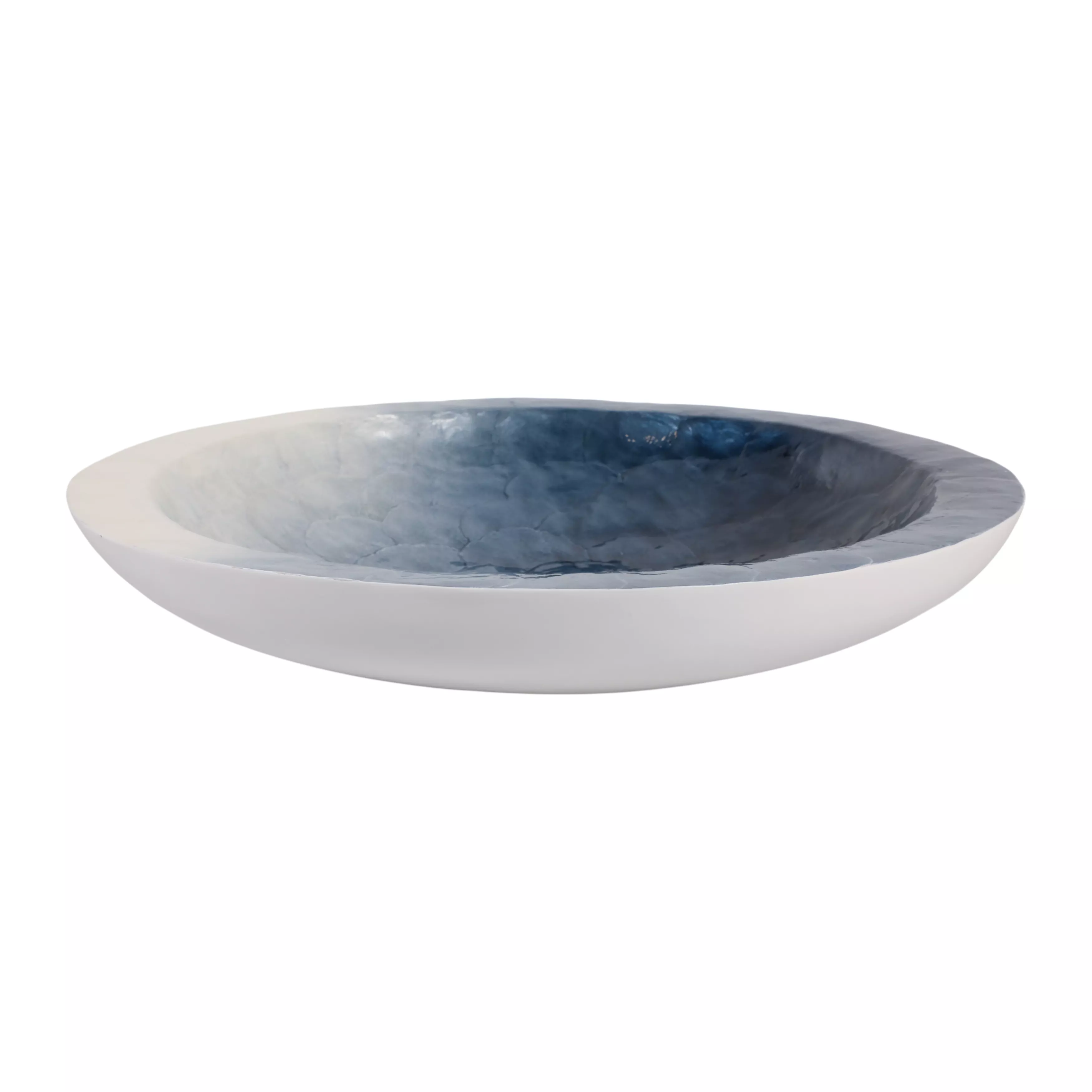 20" Ombre Capiz Bowl