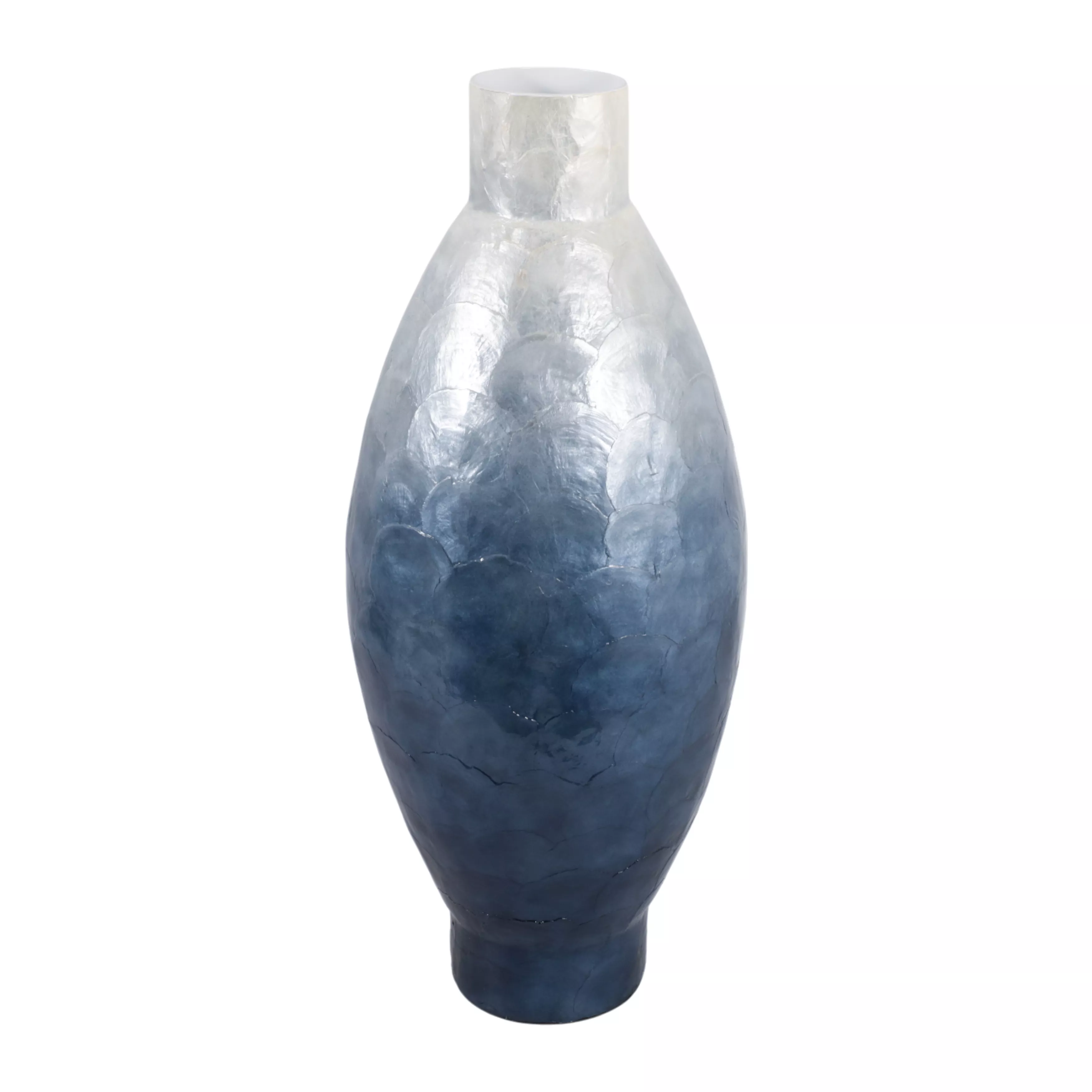 24x10" Ombre Capiz Vase