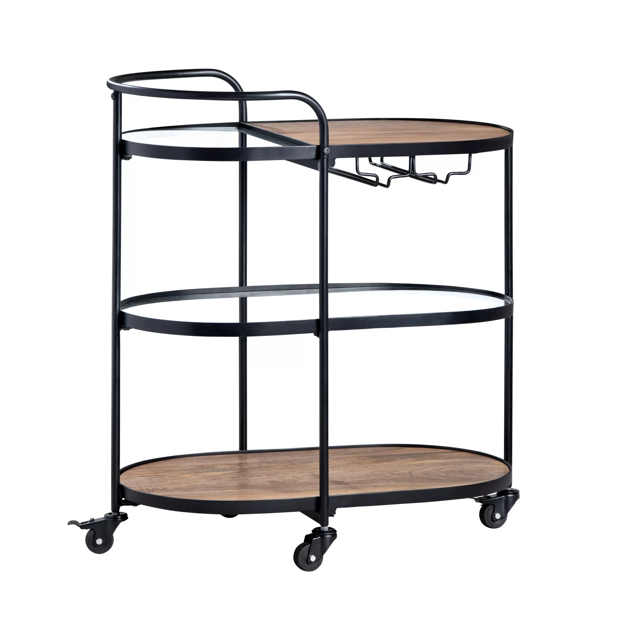 3 Shelf Bar Cart Server