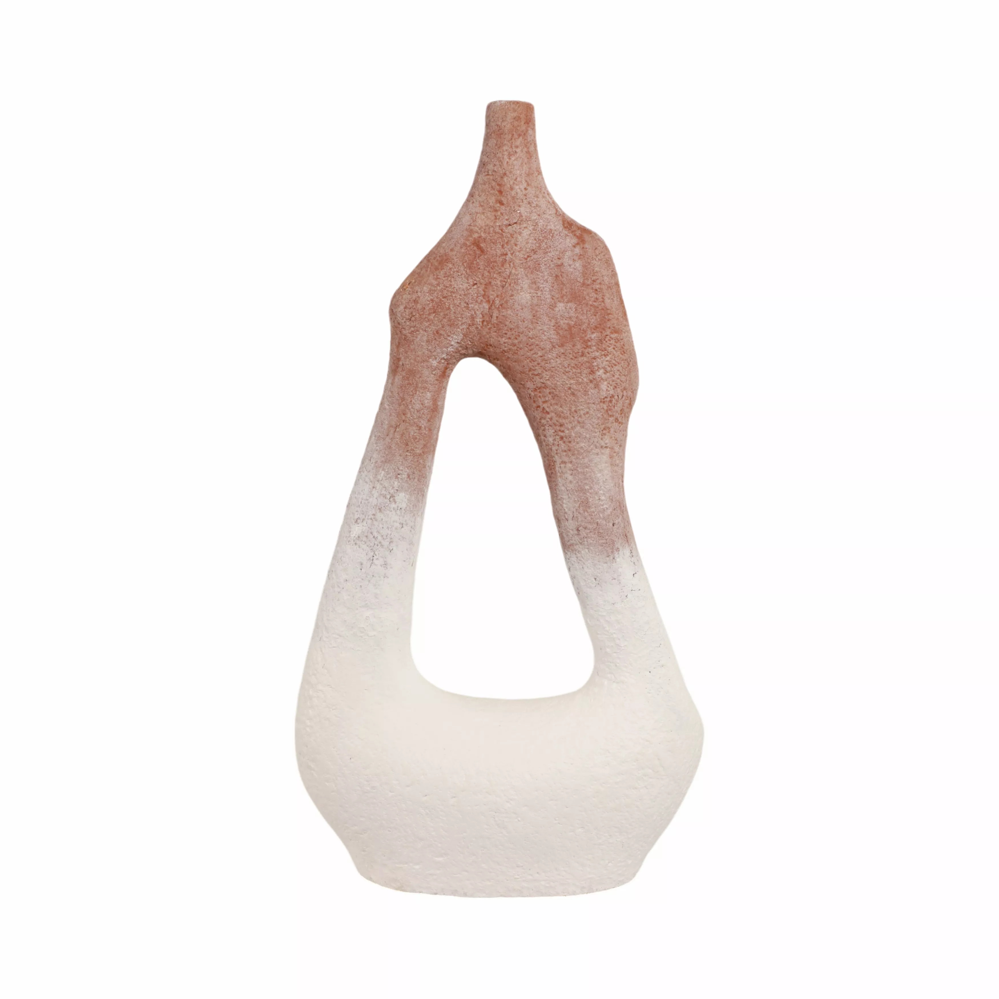 36" Curvy Open Cut-out Vase