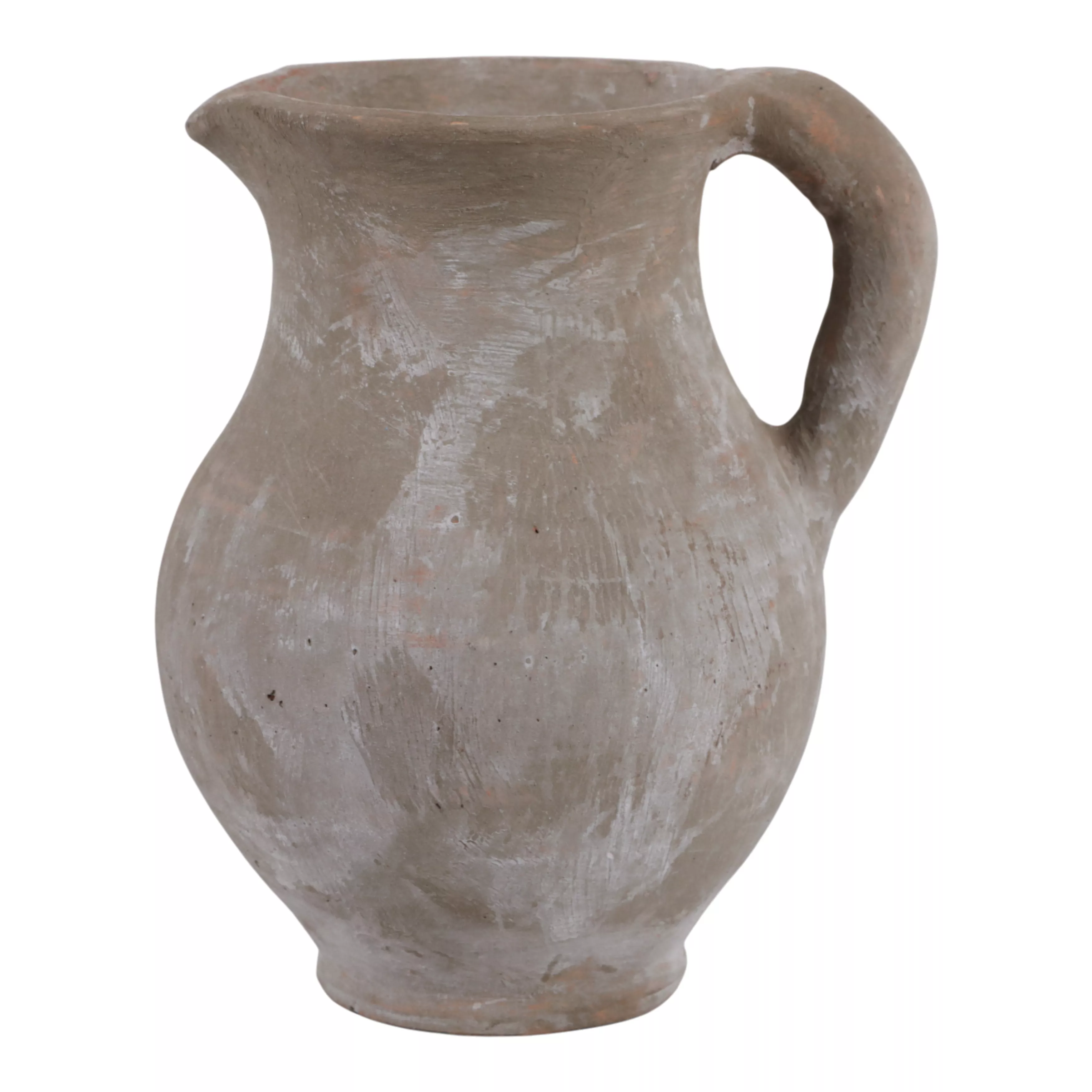 7x6" Terracotta Jug Vase