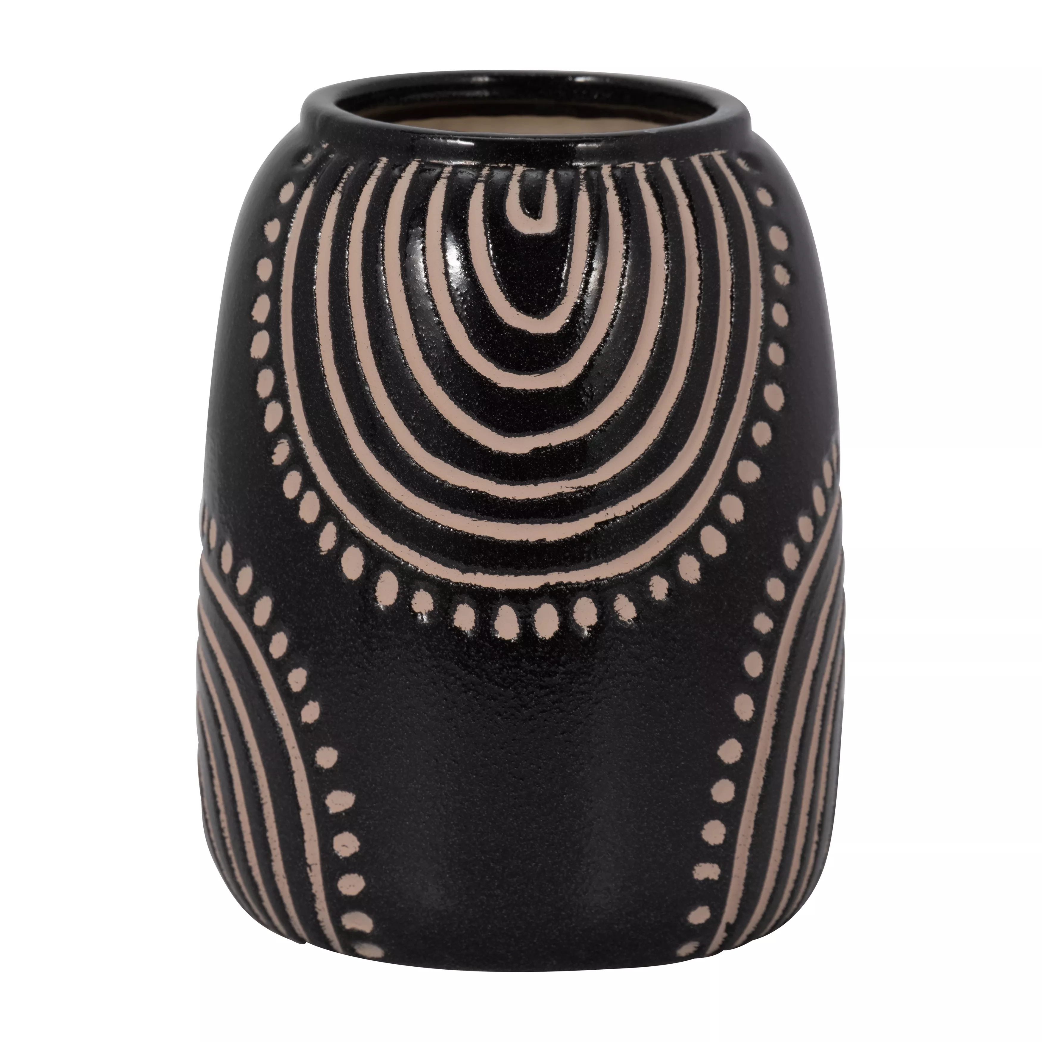 9" Tribal Arch Vase