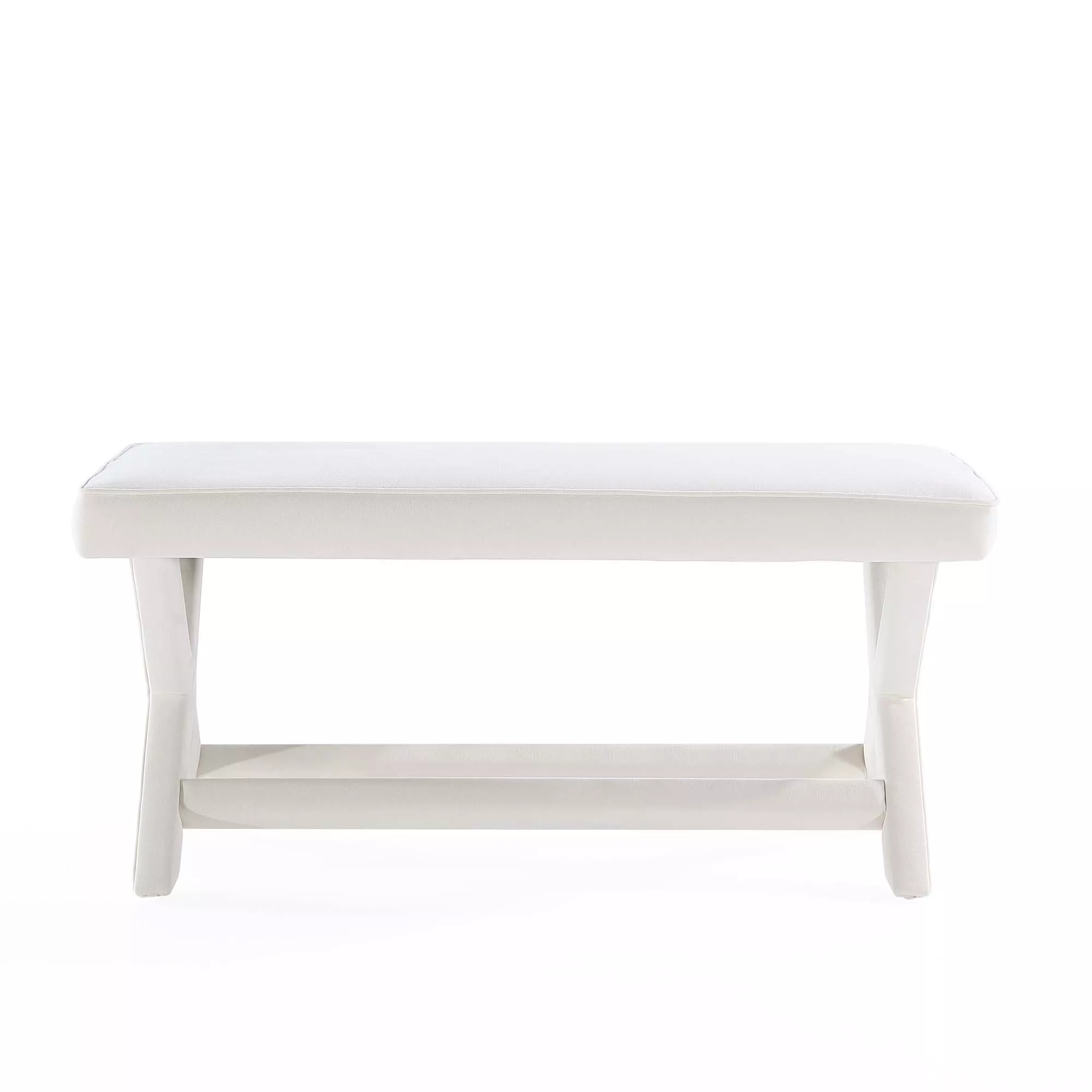 Abigail Cream Double Bench