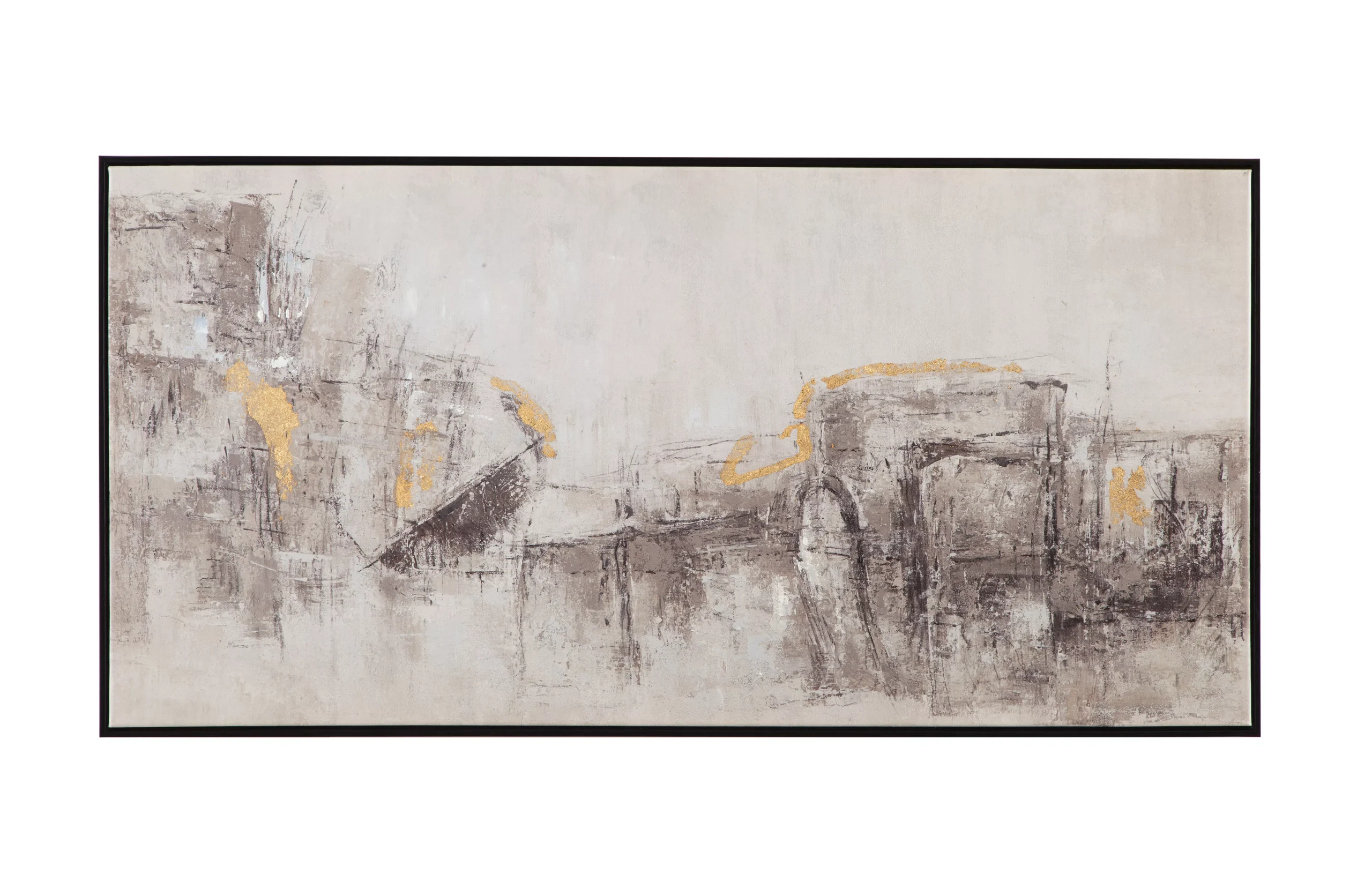 About Town Framed Canvas