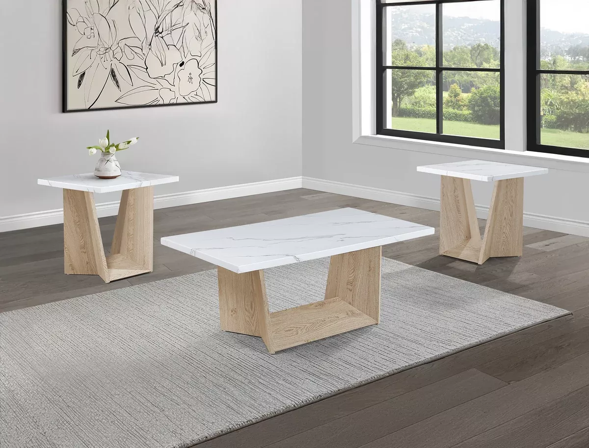 ADEA 3-PK CKTL SET BASE-WHITE OAK