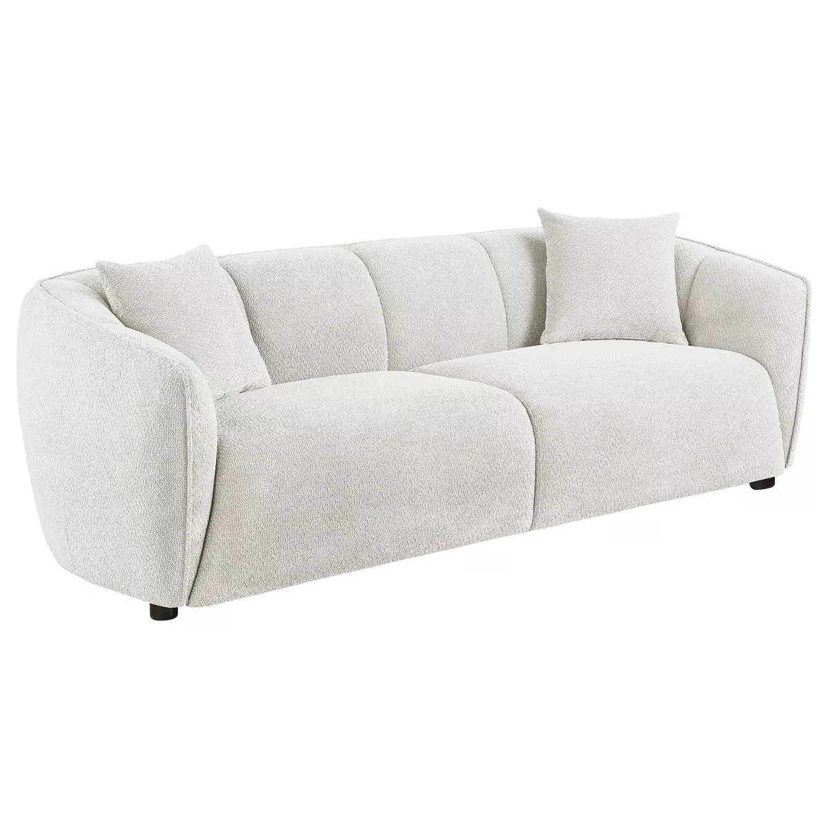 Aleisha Fabric Upholstered Sofa Sand