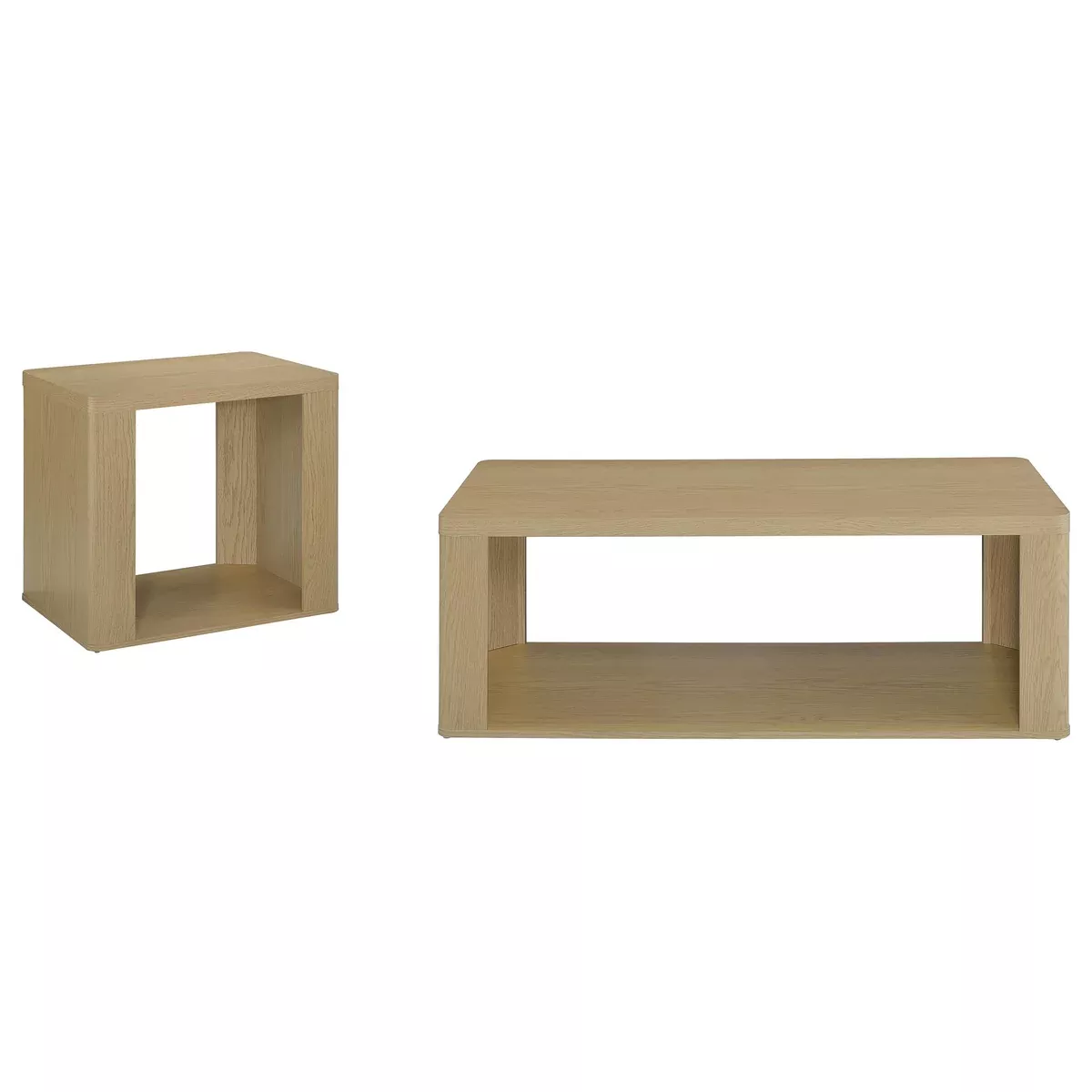 Alsina 2-Piece Coffee and End Table Set Greige
