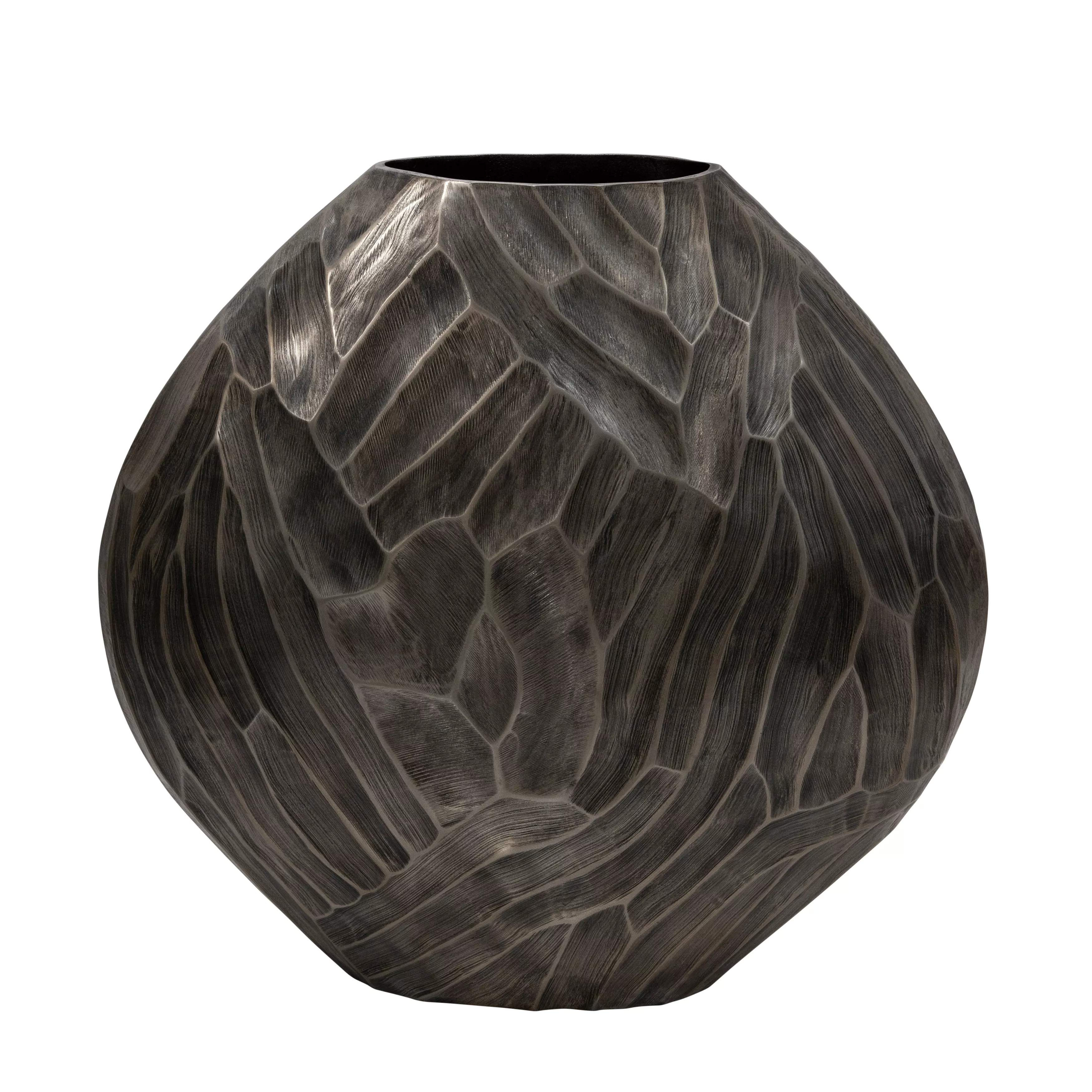 Aluminum 22" Hammered Vase