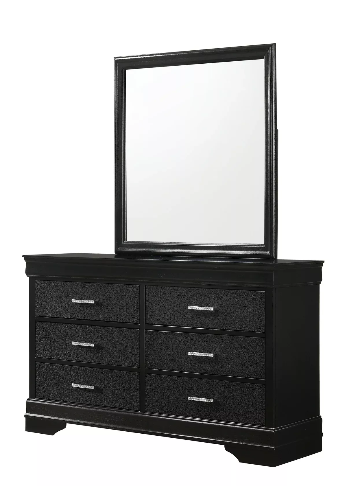 AMALIA DRESSER MIRROR BLACK