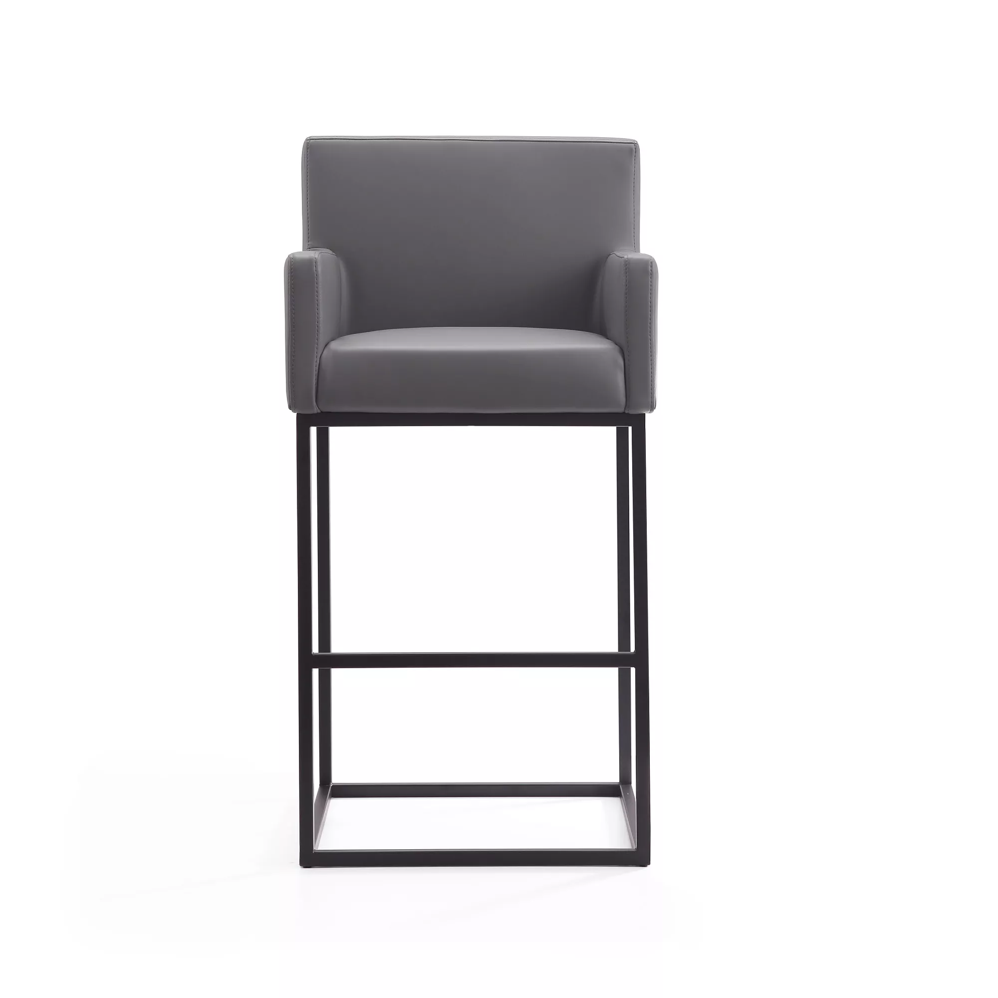 Ambassador Gray Bar Stool