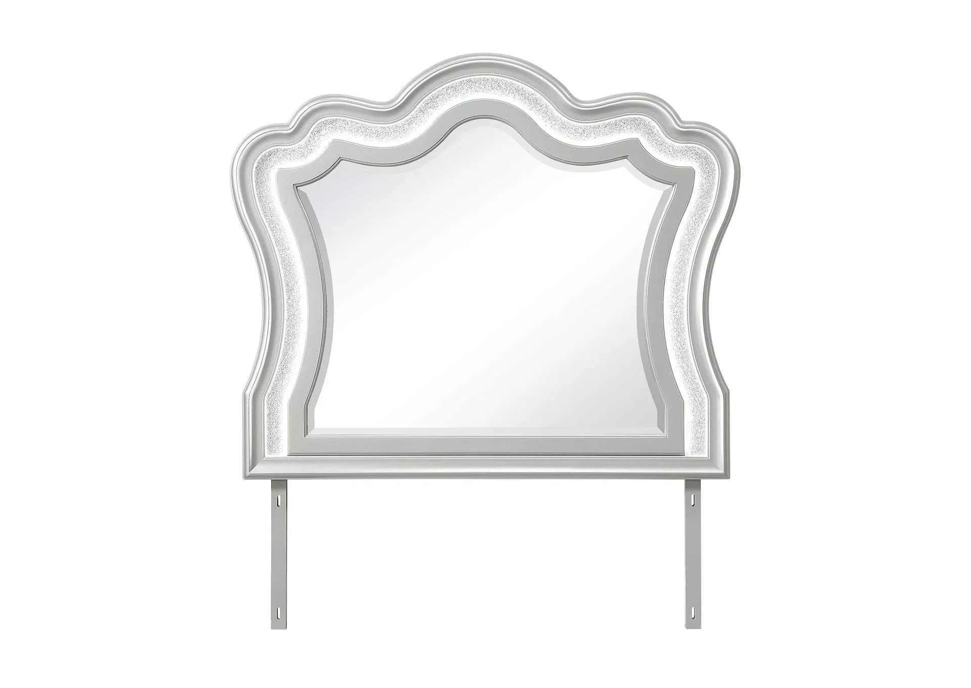 ARIA SILVER MIRROR WITH LED