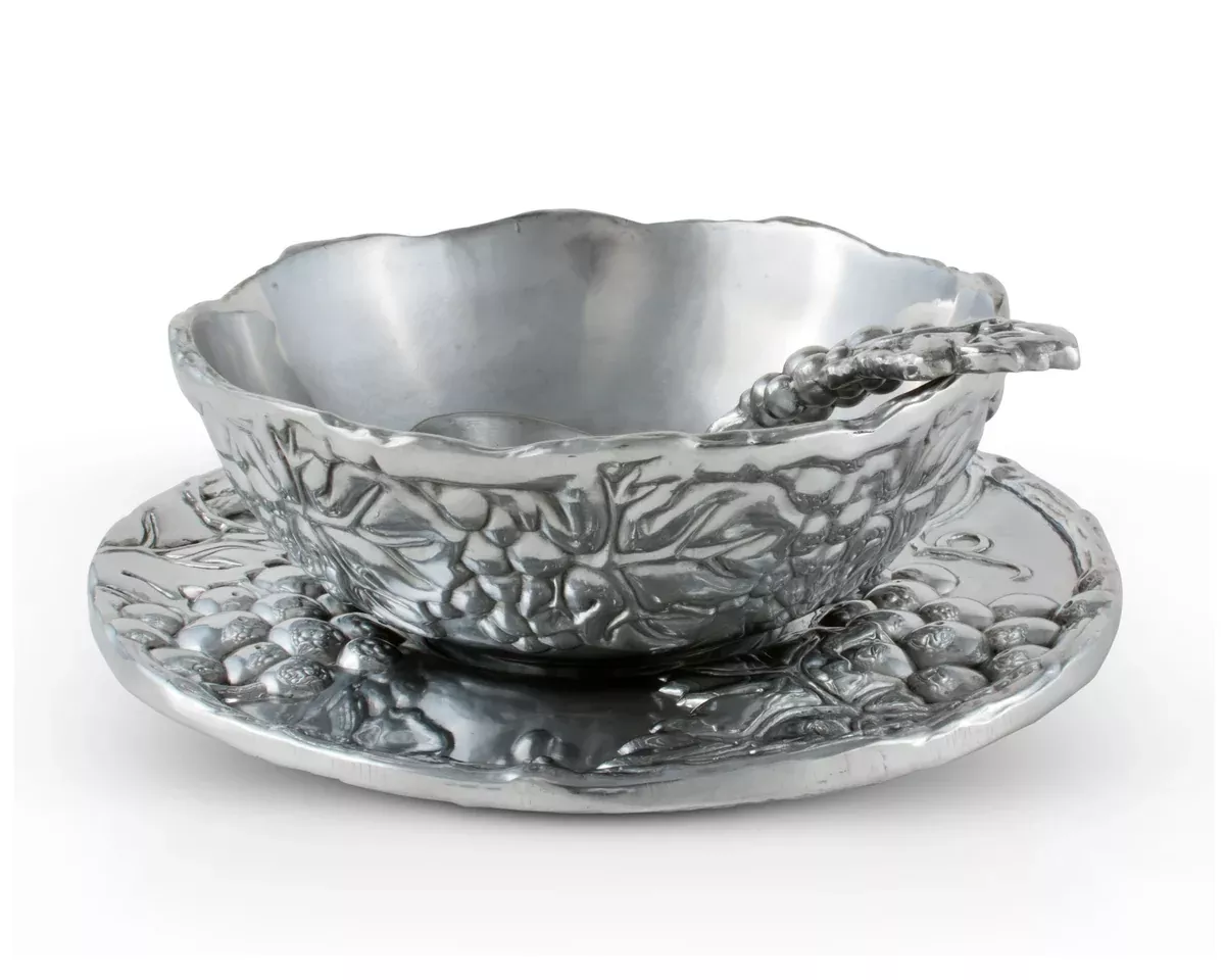 Arthur Court Grape Condiment Server 103726