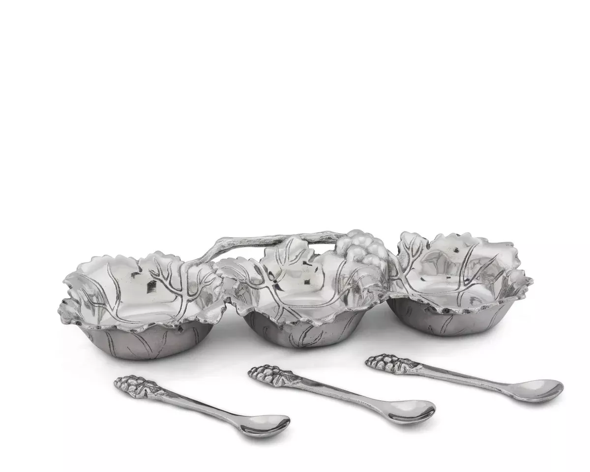 Arthur Court Grape Condiment Server 103728