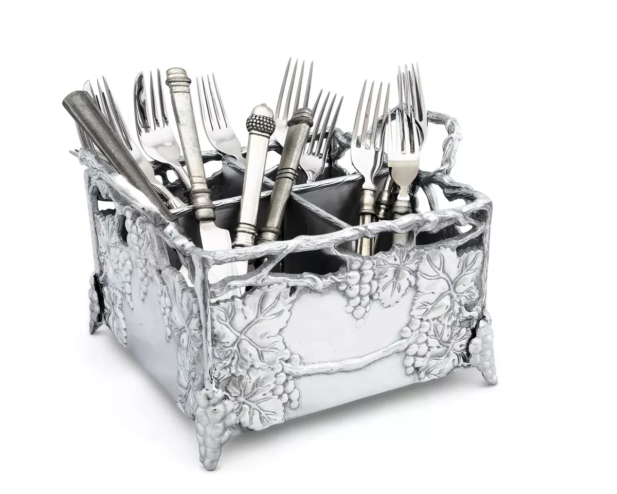 Arthur Court Grapevine Flatware Caddy 103928
