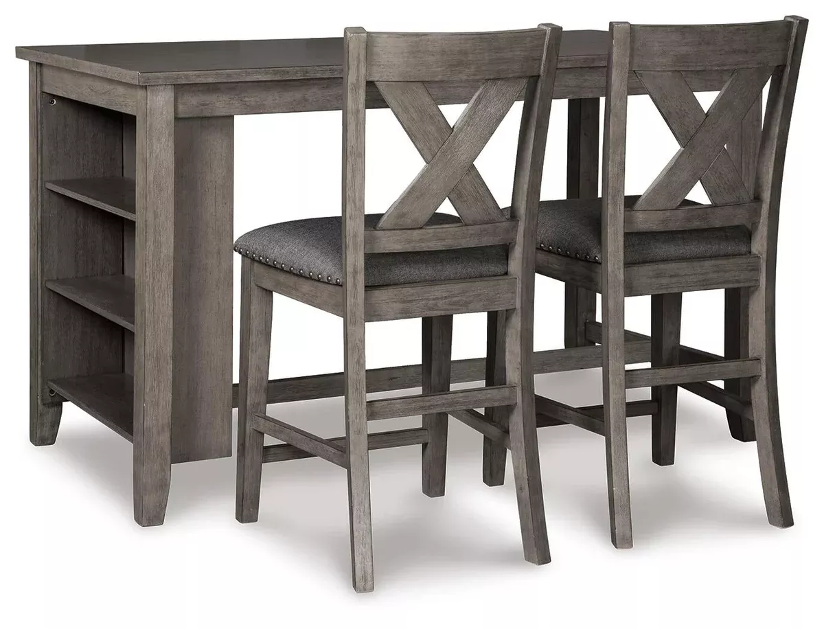 Ashley Express - Caitbrook Counter Height Dining Table and 2 Barstools