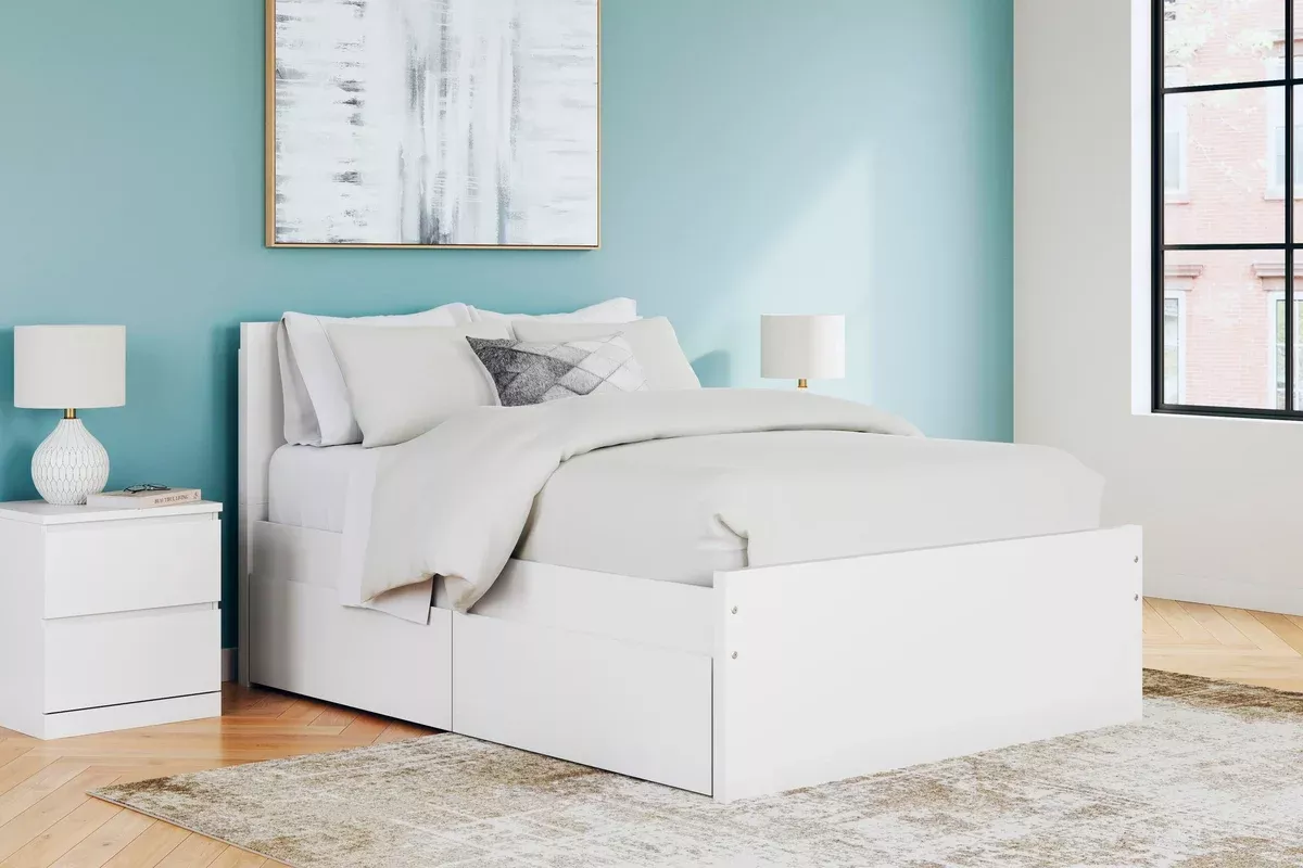 Ashley Express - OnitaPanel Platform Bed With 2 Side Storage