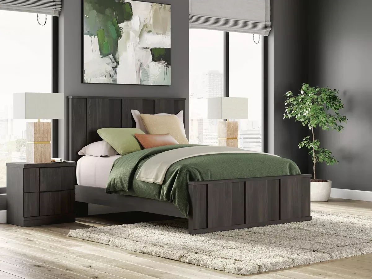 Ashley Express - ShaehartinPanel Platform Bed
