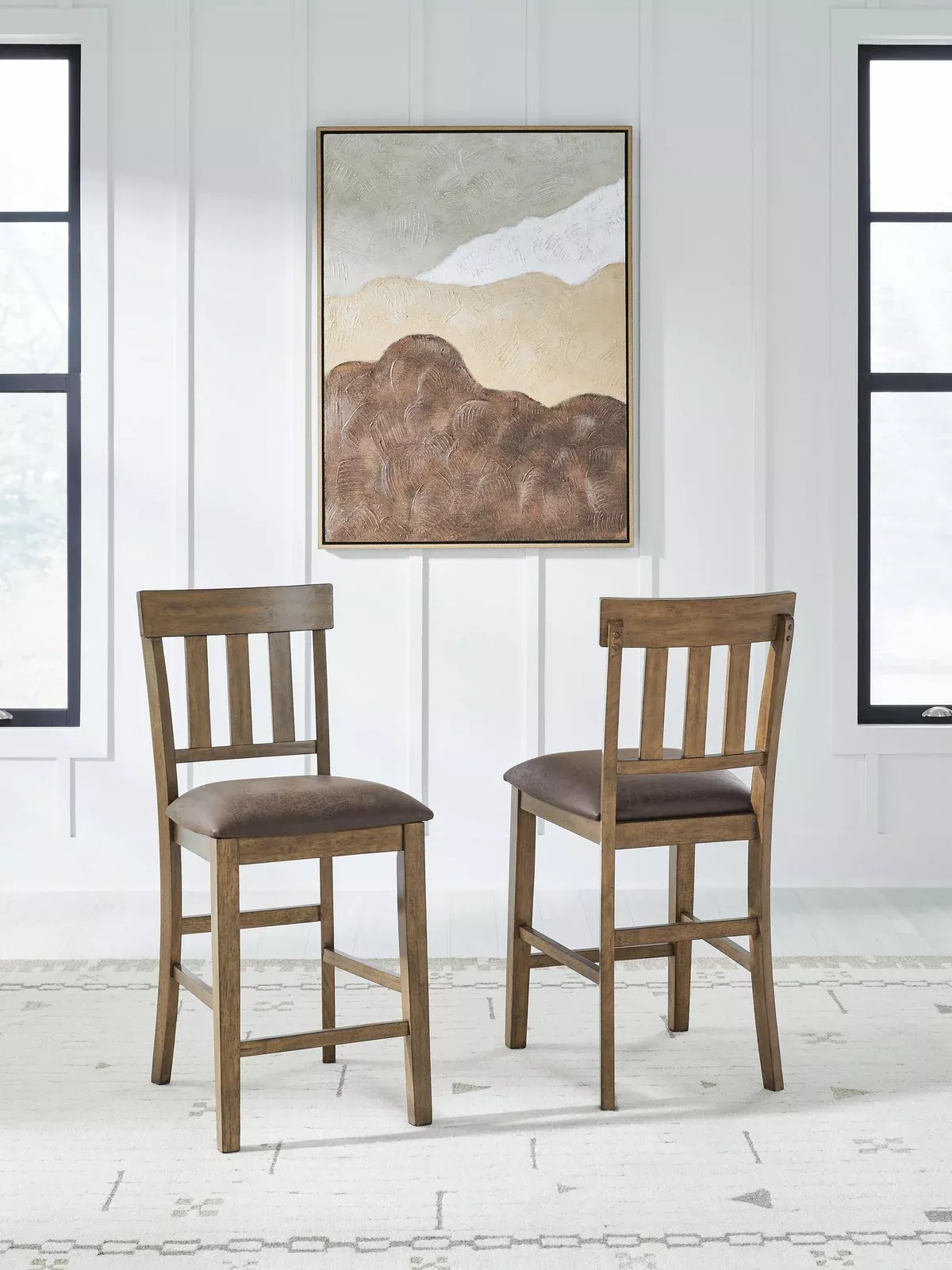 Ashley Express - Urbinforte Upholstered Barstool (2/CN)
