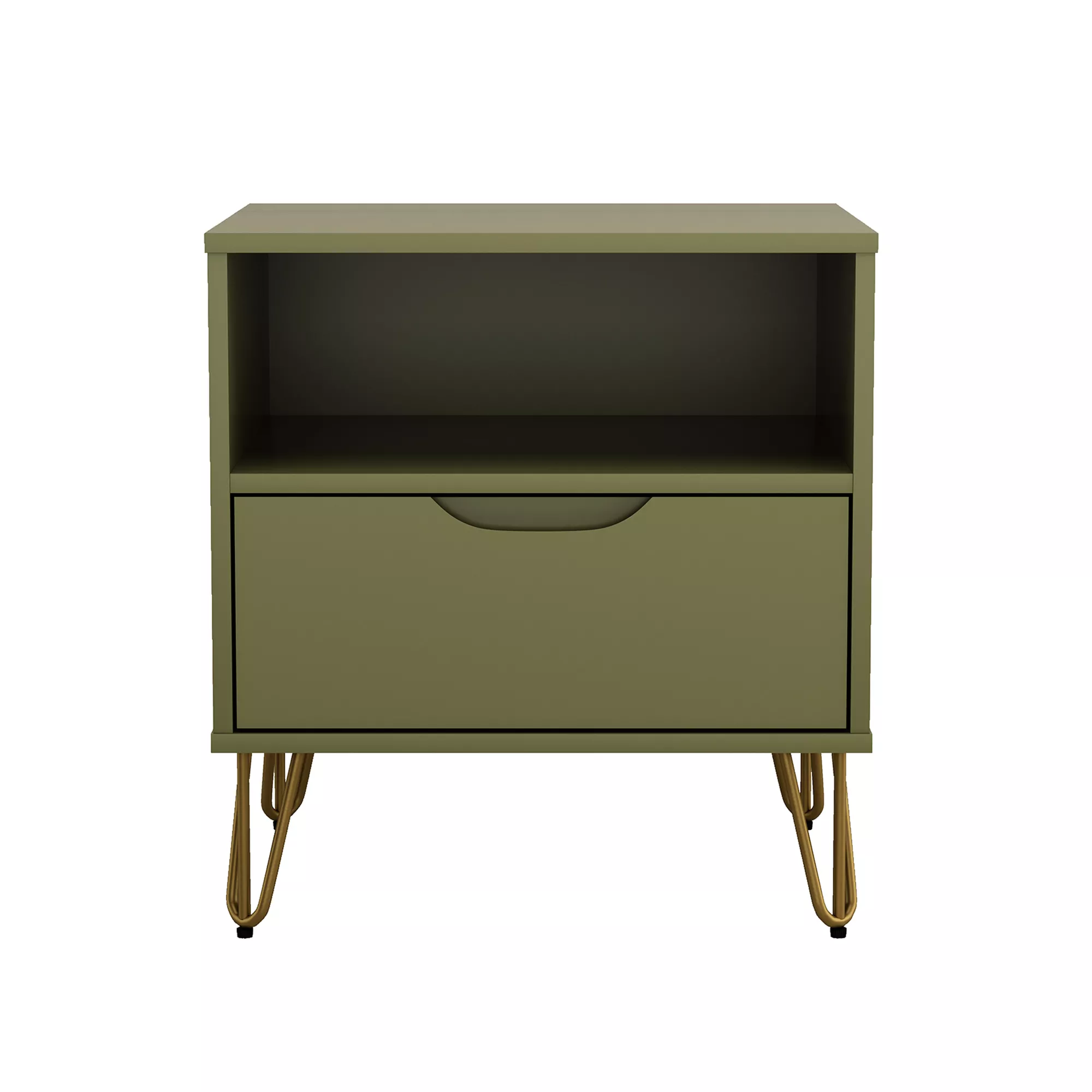 Avira Green Nightstand