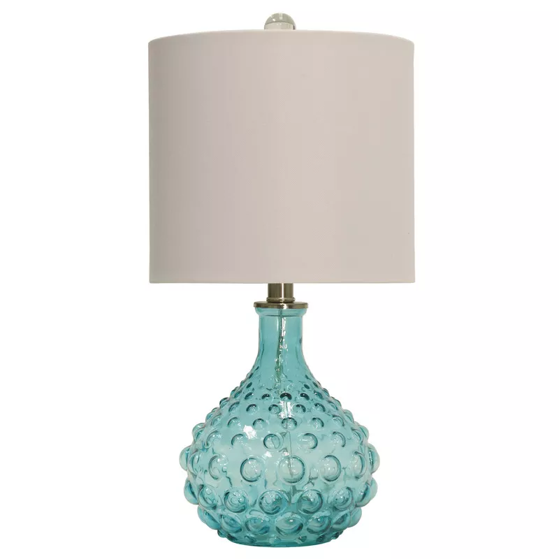 Azure Bubble Glass Lamp