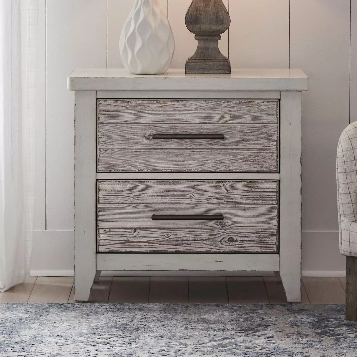 Backroads Nightstand with Charging Station