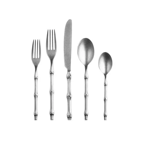 Bali Pewter Flatware by Mepra