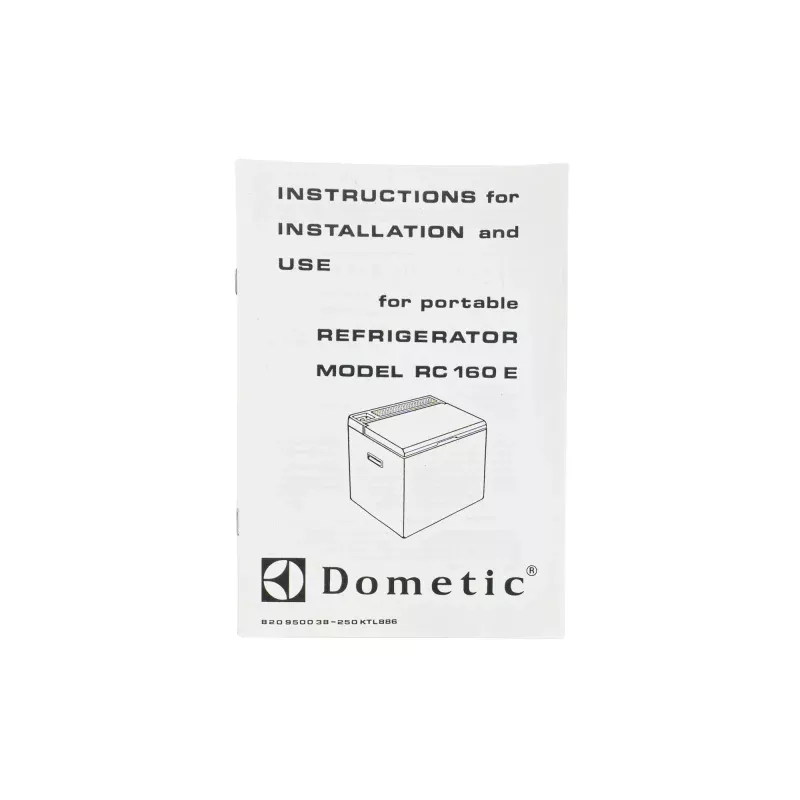 BARGAIN BASEMENT - Dometic RC160E Refrigerator Manual