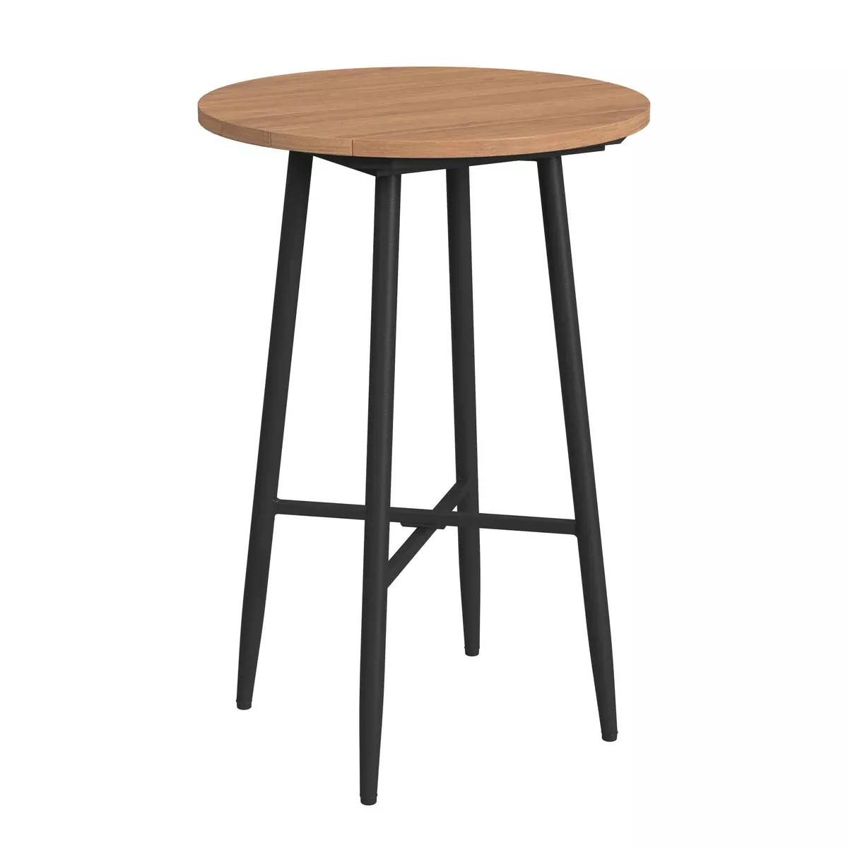 Bayhill - Bar Table - Black / Light Brown