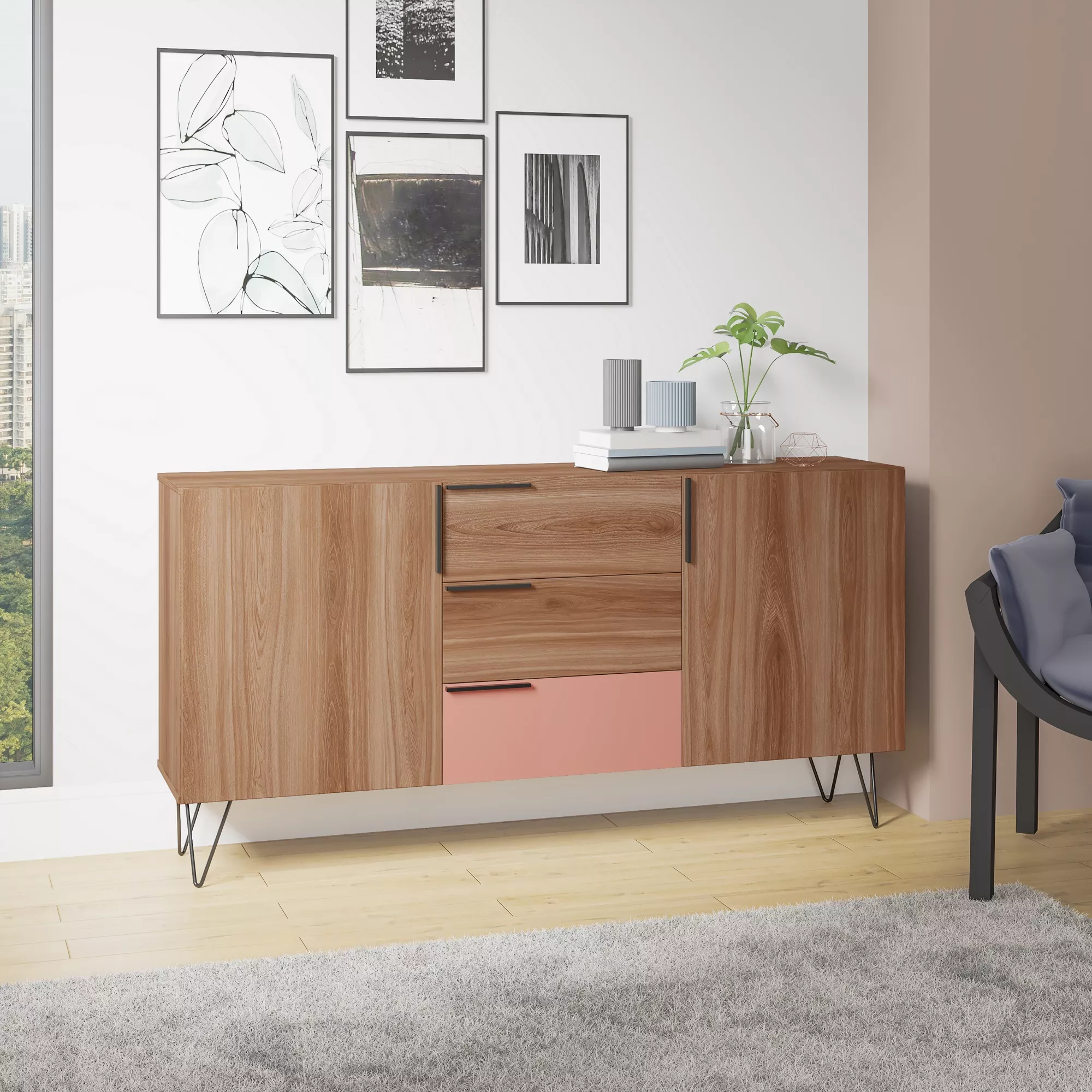Beekman Brown Sideboard