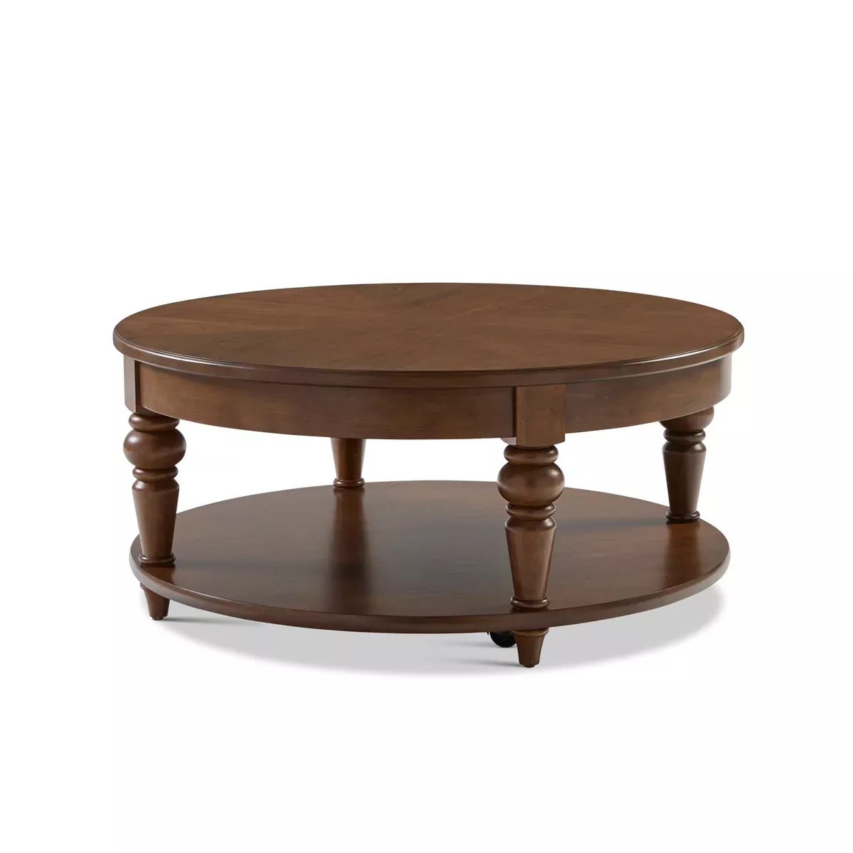 Bellevue - Round Coffee Table With Casters