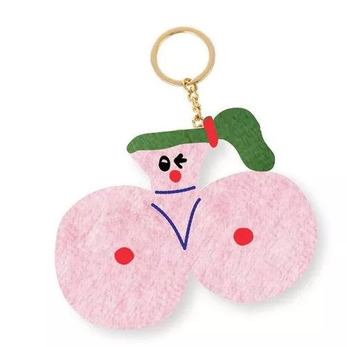 Boobs Plush Keyring by Misaki Kawaii