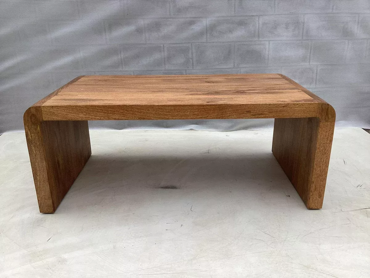 Booker Rectangular Mango Wood Coffee Table Natural