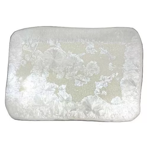 Borealis 16" x 10" Rectangular White Tray by Michael Wainwright