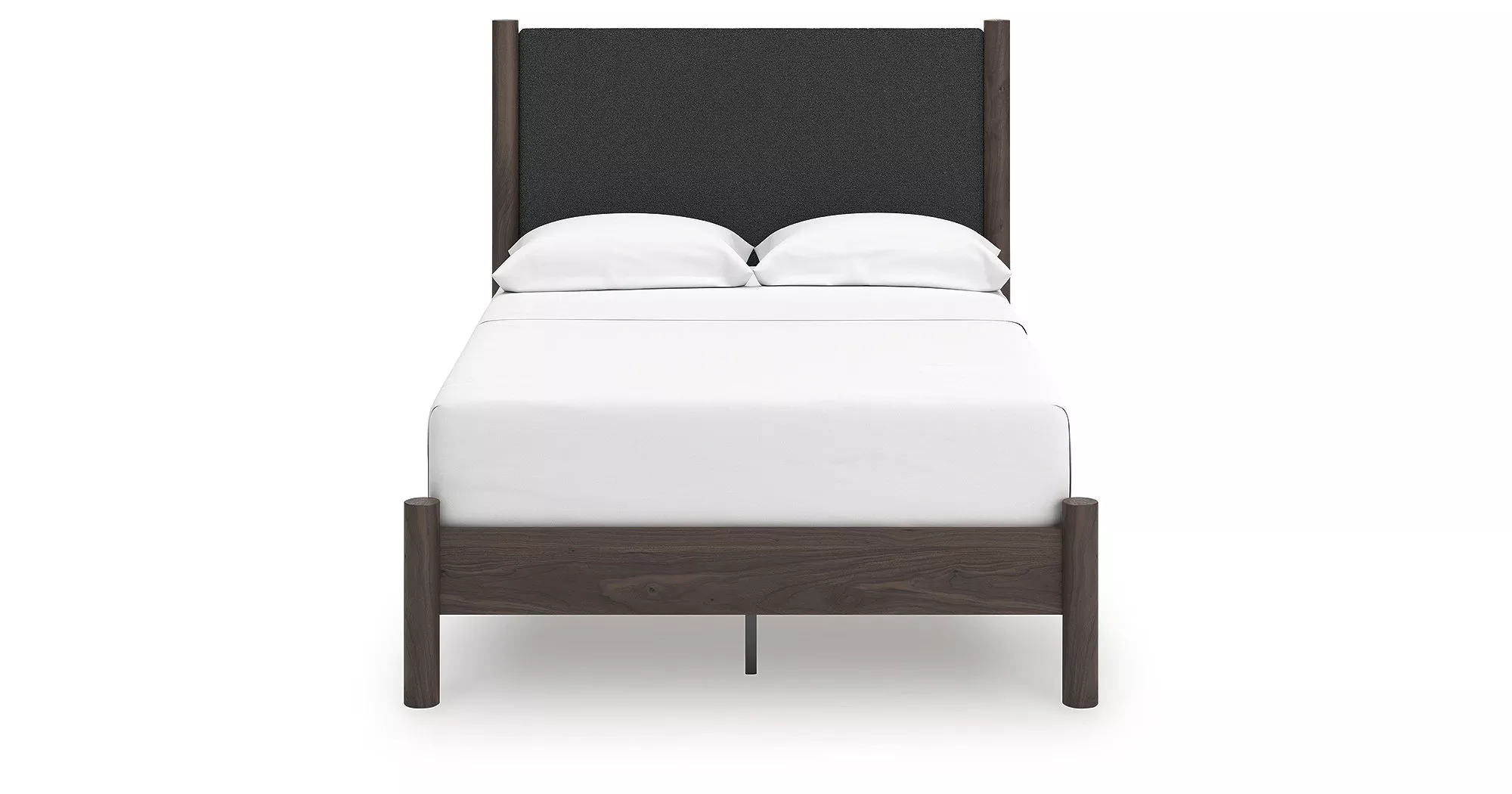 Cadmori full Upholstered Panel Platform Bed