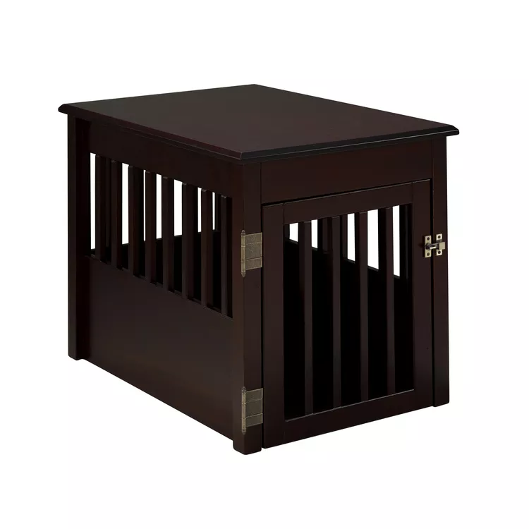Camaflexi Solid Wood Pet Crate End Table