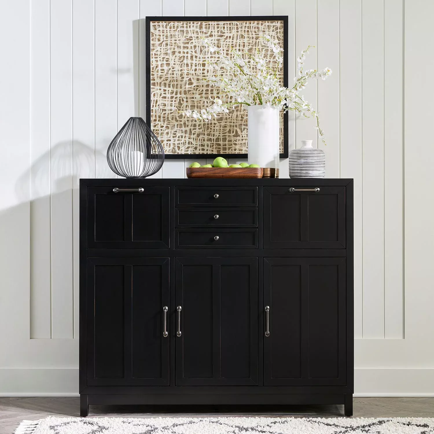 Capeside Cottage Buffet - Black
