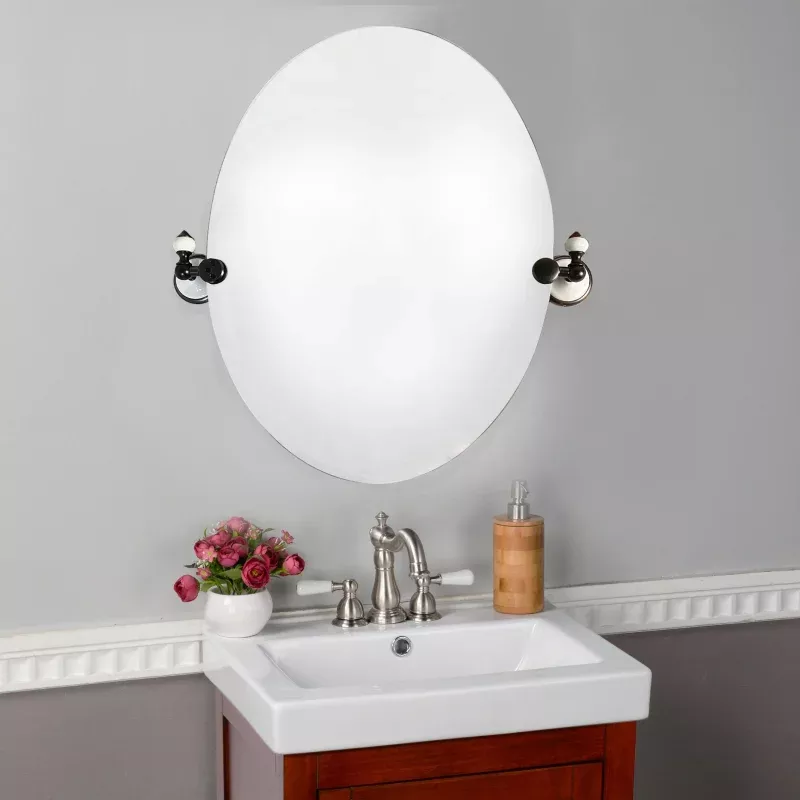 Carp Oval Tilting Mirror