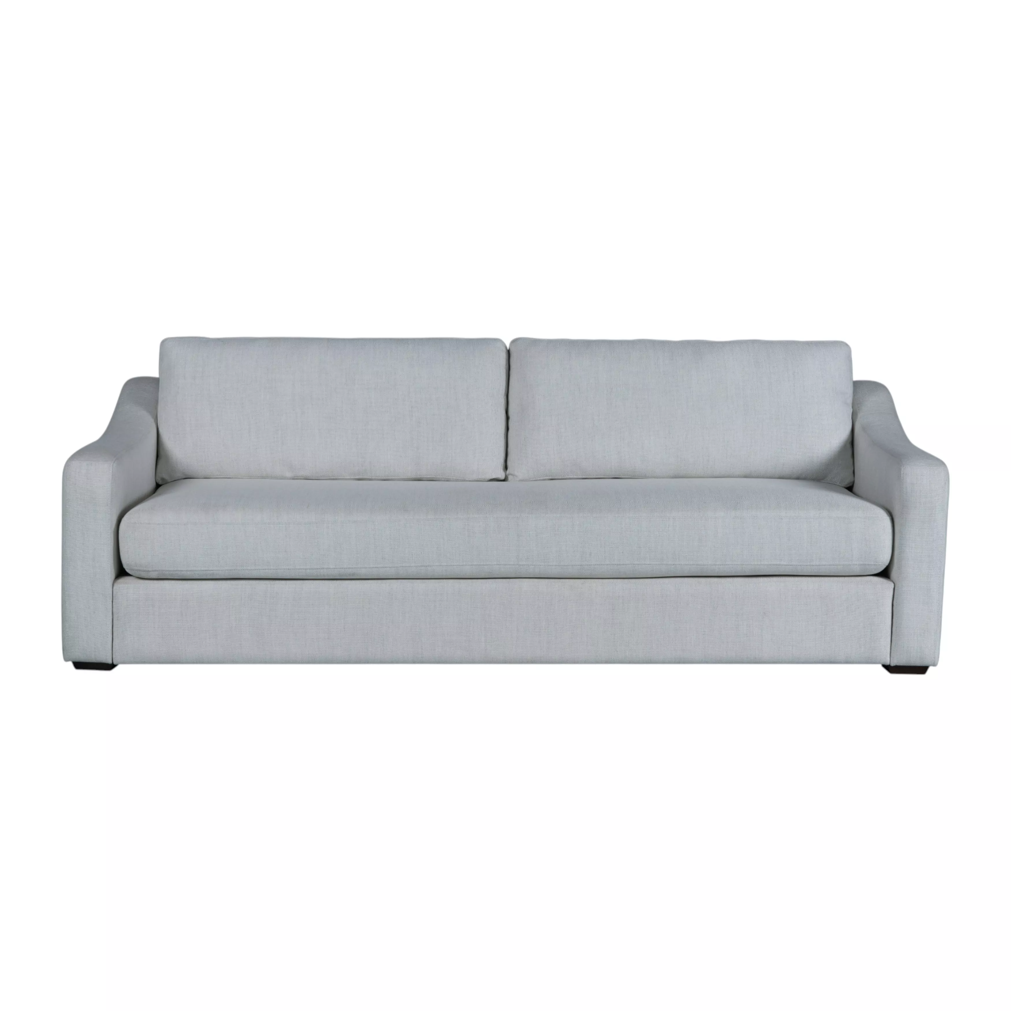 Cary Modern Sofa, Light Grey
