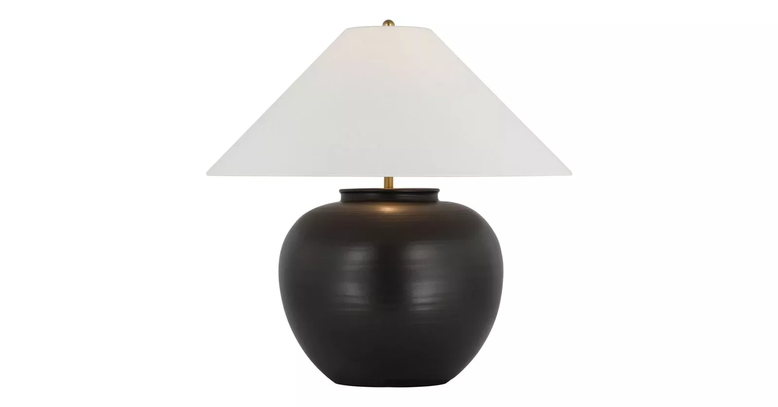 Casey Matte Black Table Lamp