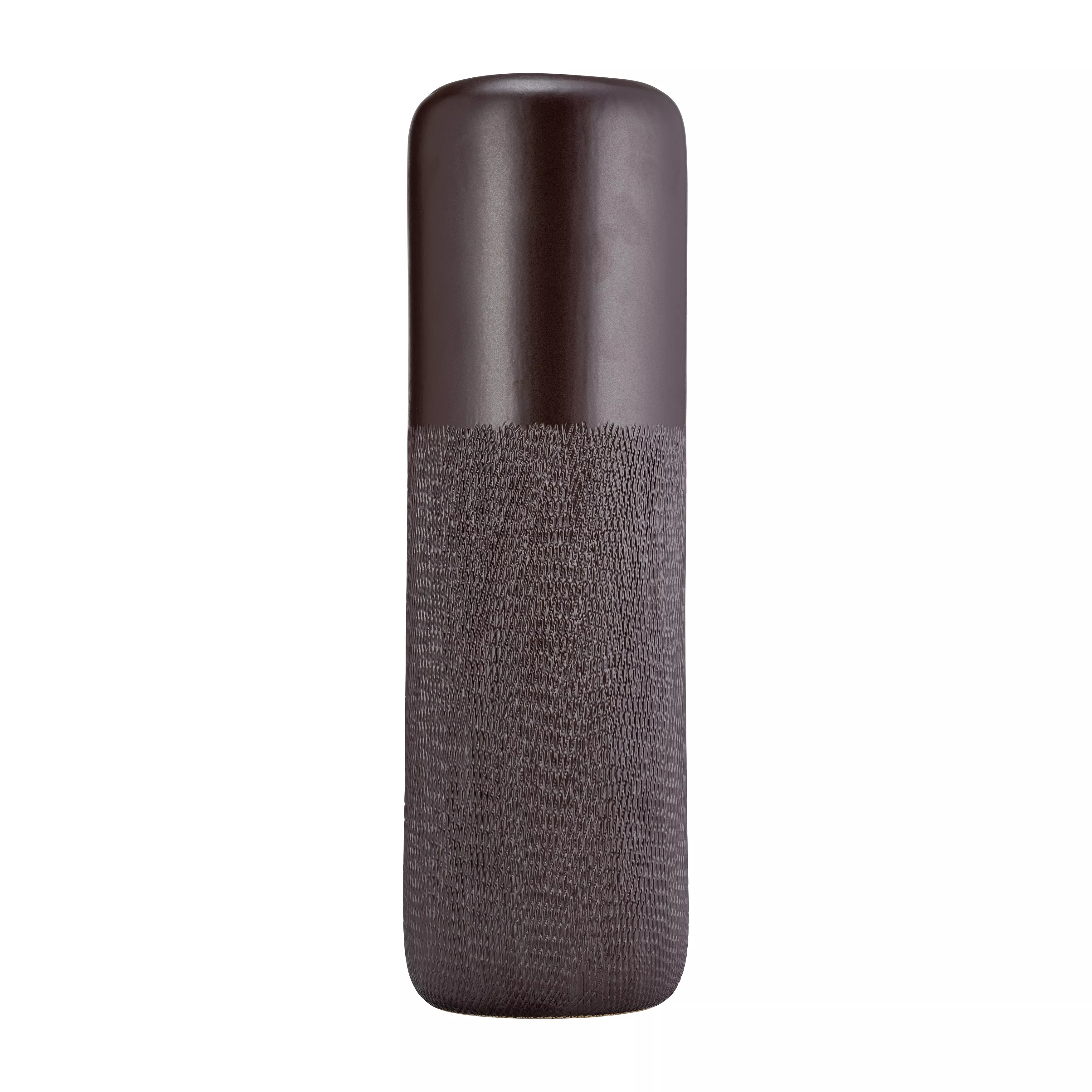Cer, 18"h Grooved Vase, Java