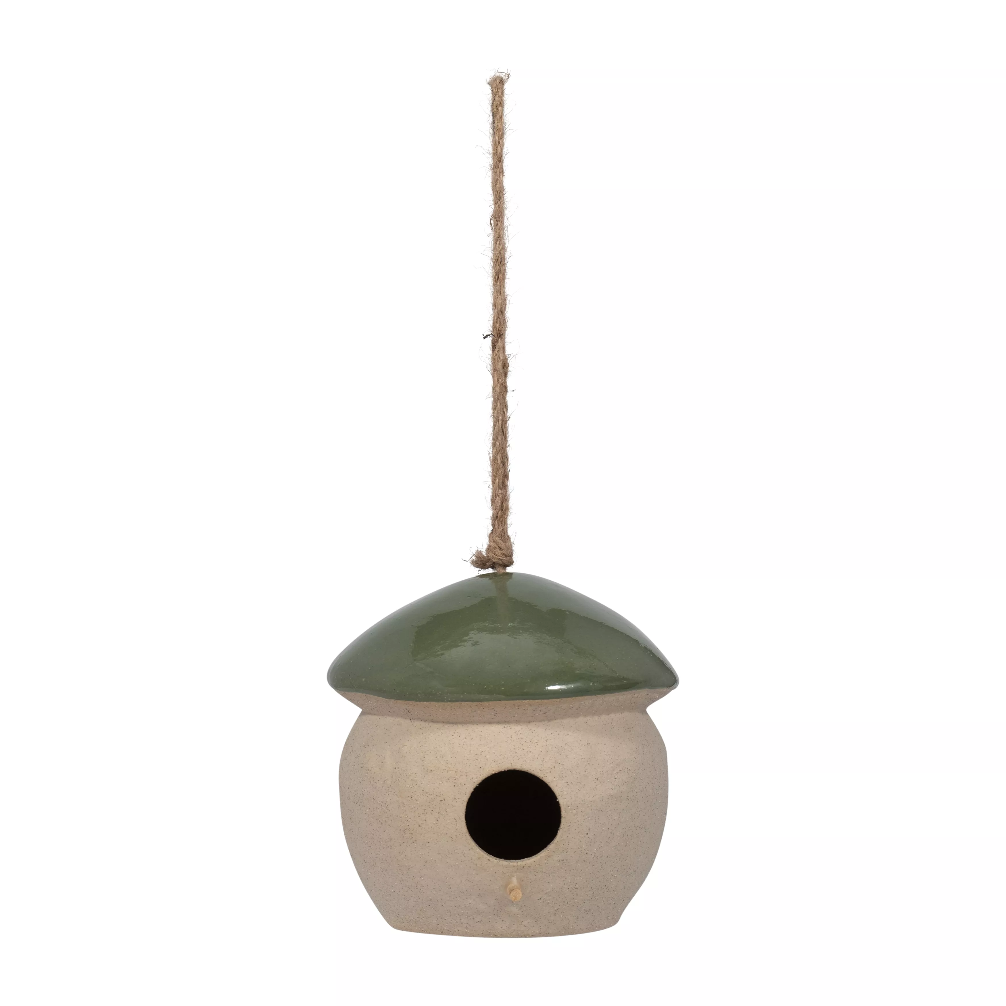 Ceramic Round Bird Feeder