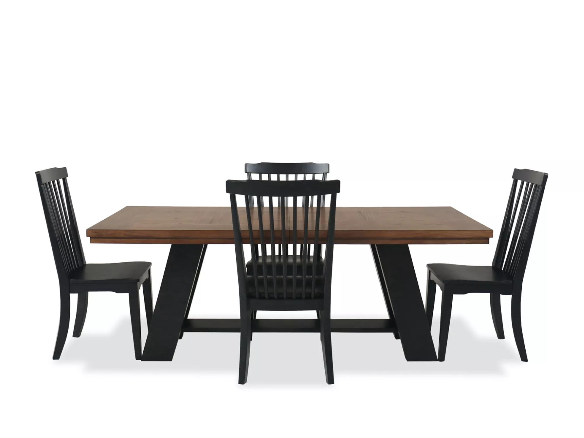 Chadworth Black 5-Piece Dining Set