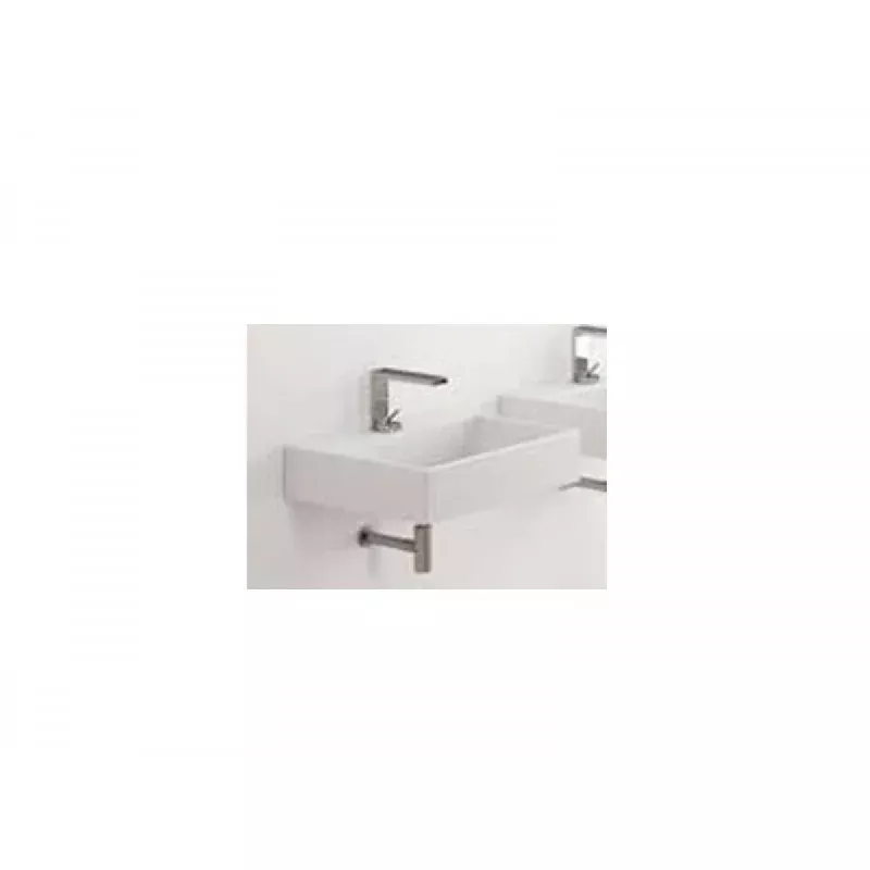 Cielo Smile rectangular wall or countertop sink SMLAA50